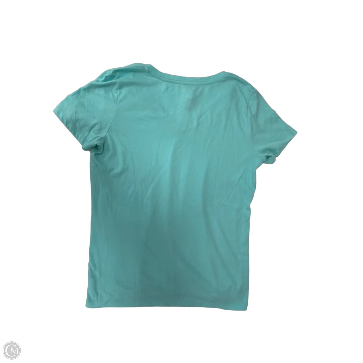 Top Short Sleeve Basic By Ana In Blue, Size: L