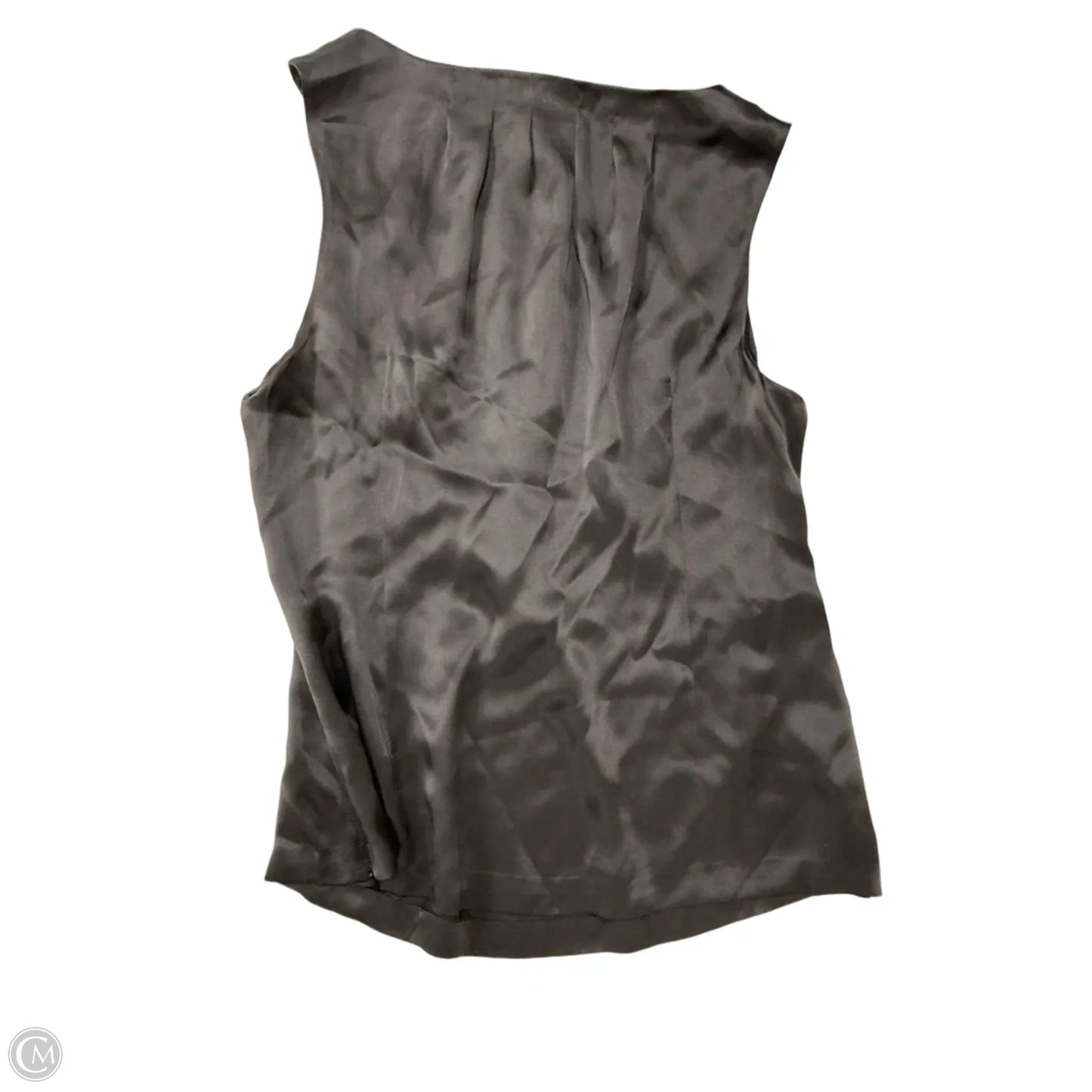 Top Sleeveless By Classiques Entier In Silver, Size: Xl