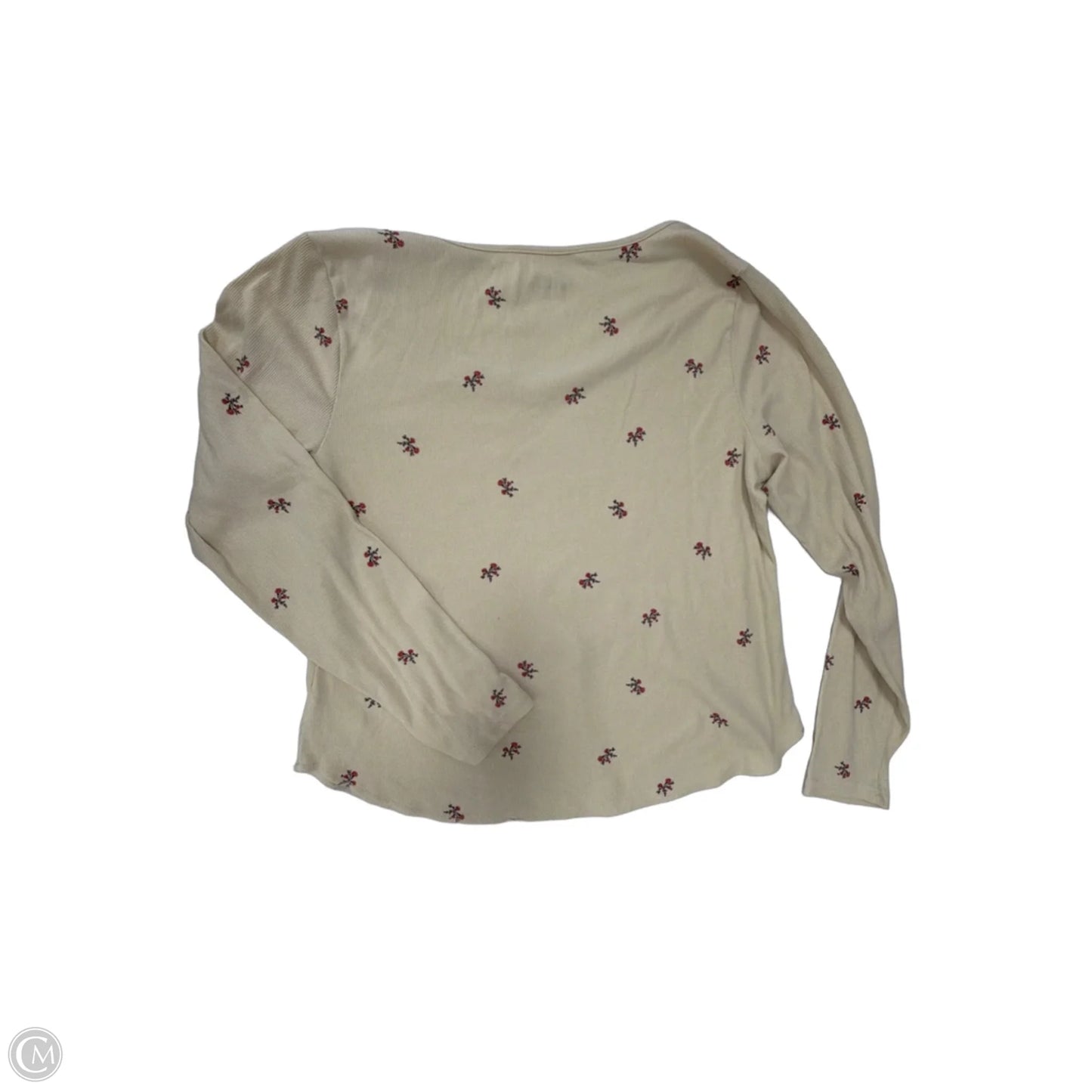 Top Long Sleeve By Old Navy In Tan, Size: Xl