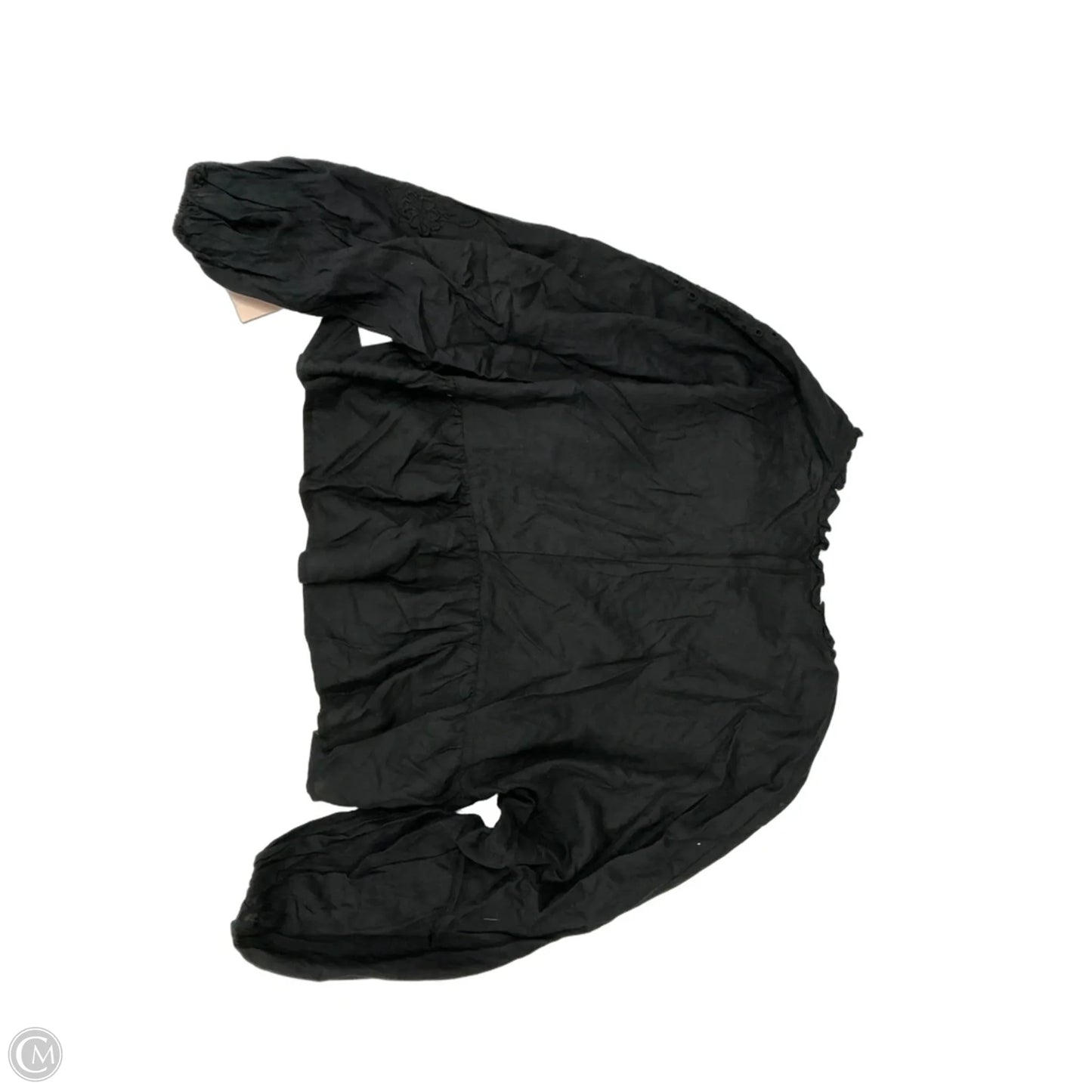 Top Long Sleeve By Black Tape In Black, Size: S