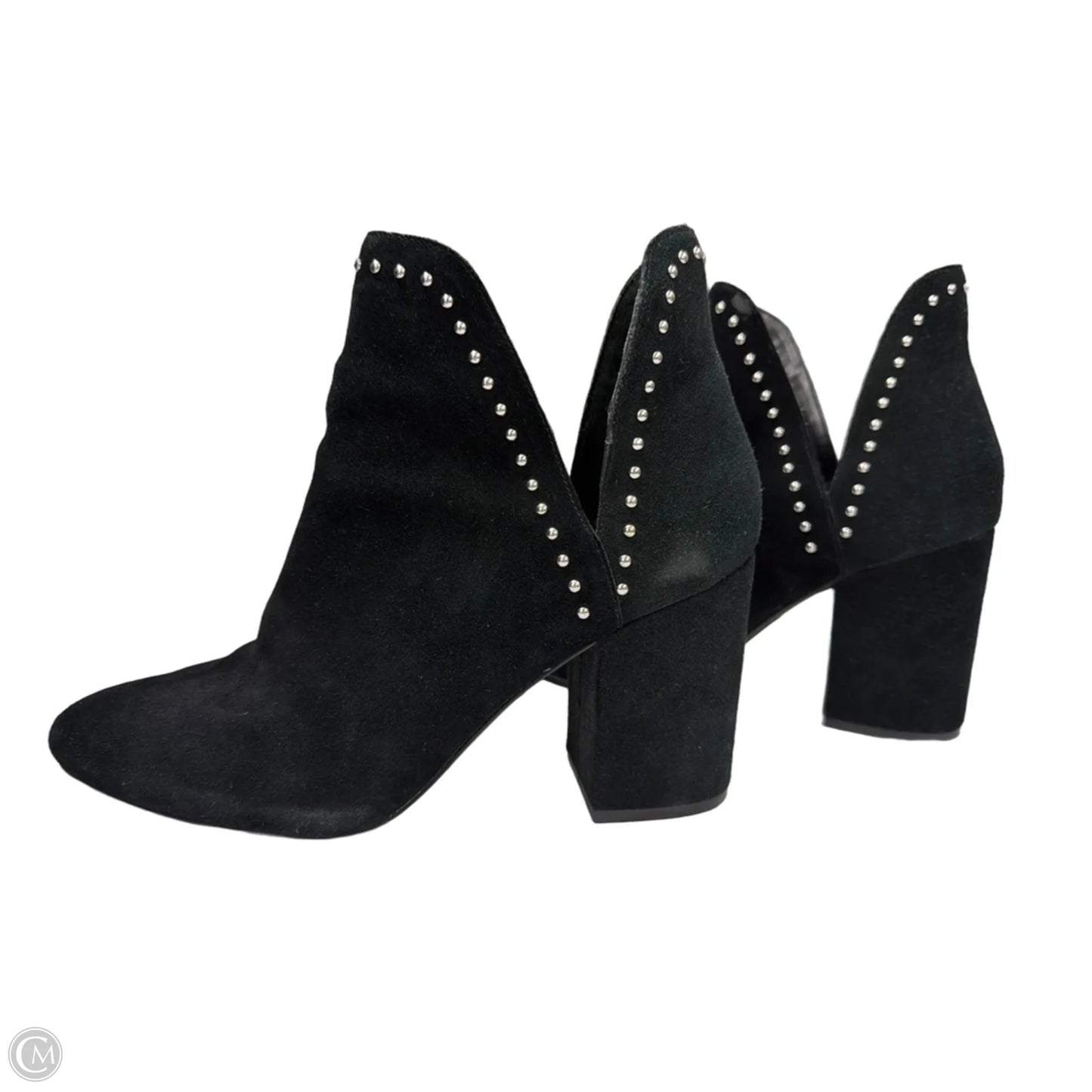 Boots Ankle Heels By Steve Madden In Black, Size: 10