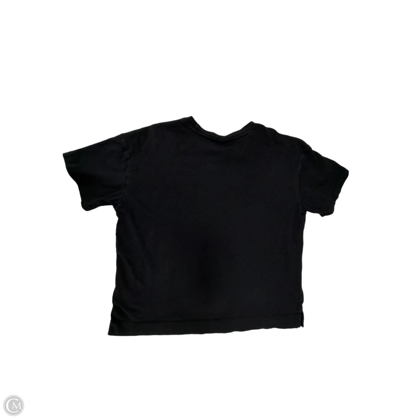 Top Short Sleeve Basic By Old Navy In Black, Size: Xs
