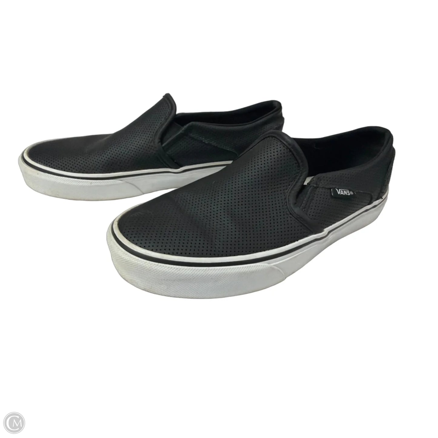 Sandals Flats By Vans In Black, Size: 7