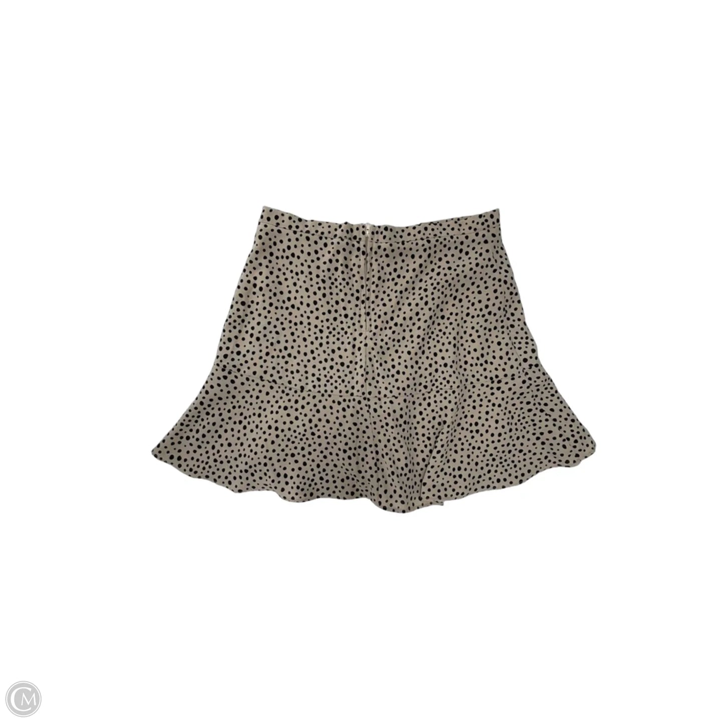 Skirt Mini & Short By Mi Ami In Black & Brown, Size: L