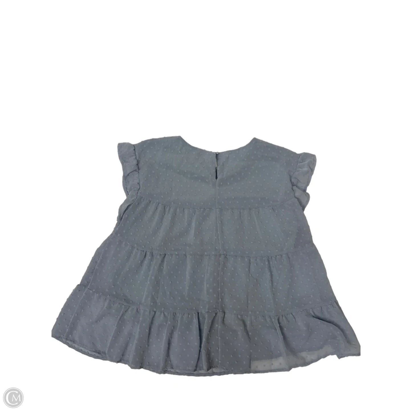 Top Sleeveless By Cmf In Blue, Size: M