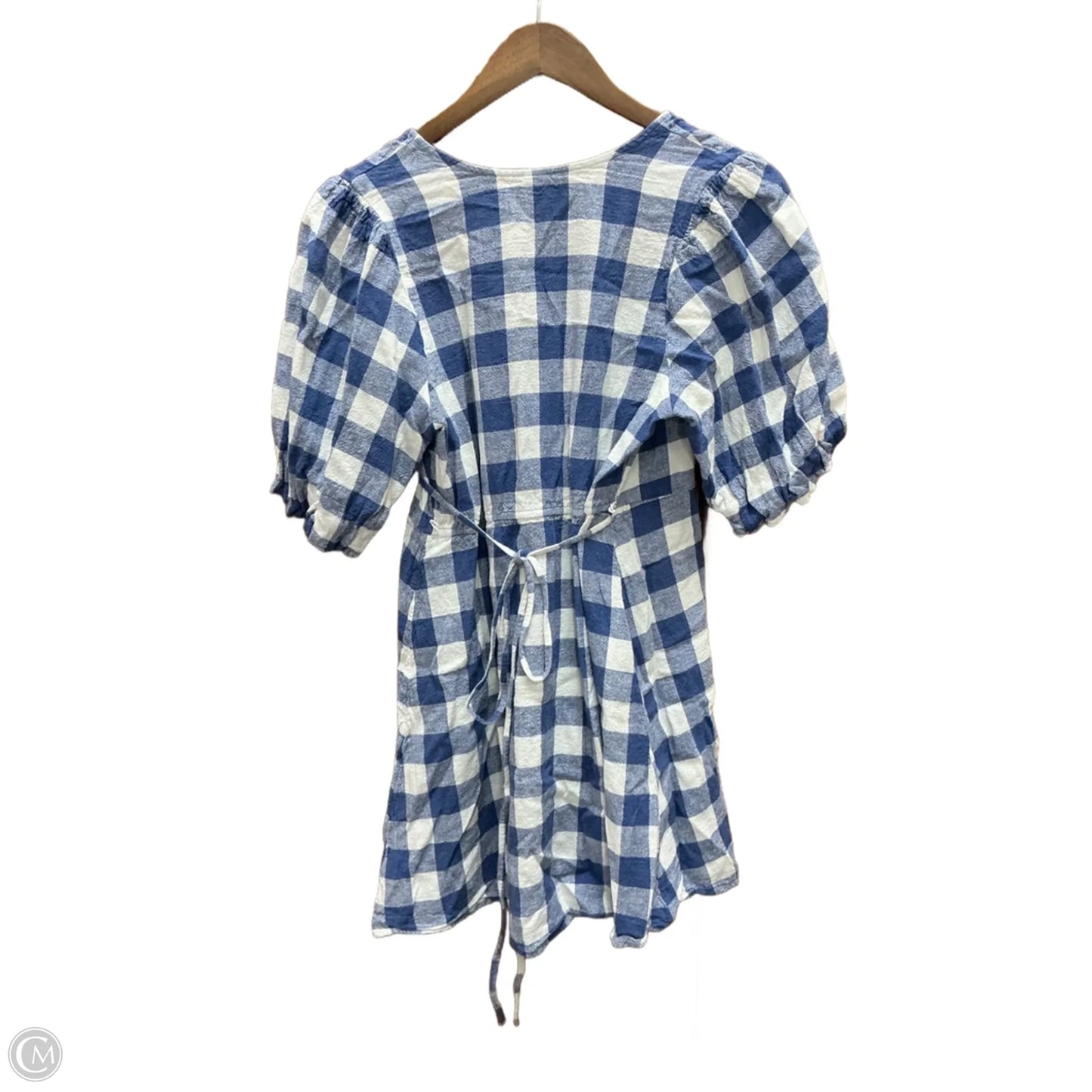 Dress Casual Midi By Old Navy In Checkered Pattern, Size: M