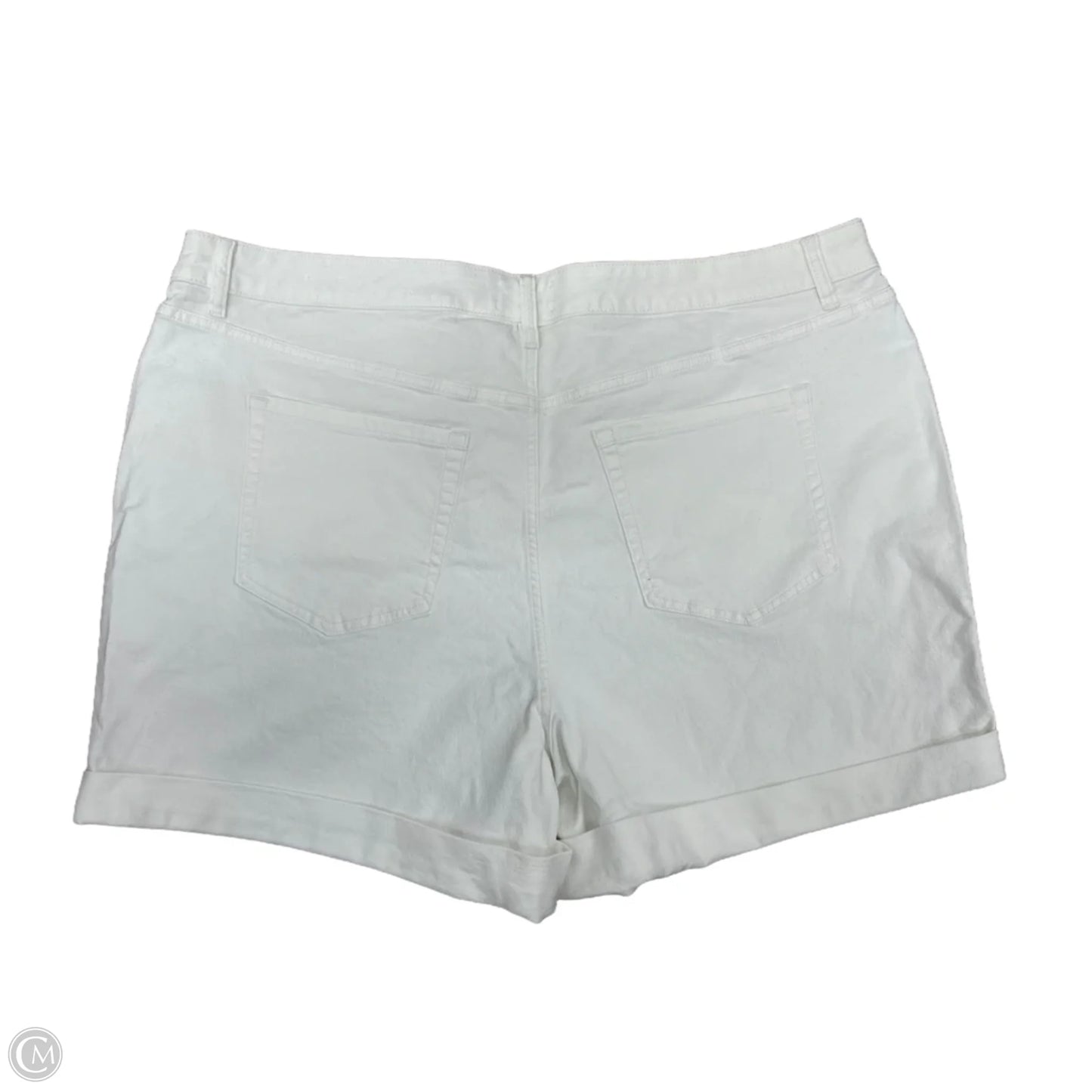 Shorts By Lane Bryant In White Denim, Size: 24