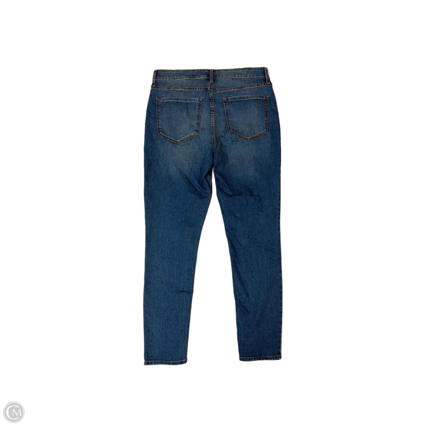 Jeans Skinny By Old Navy In Blue Denim, Size: 12