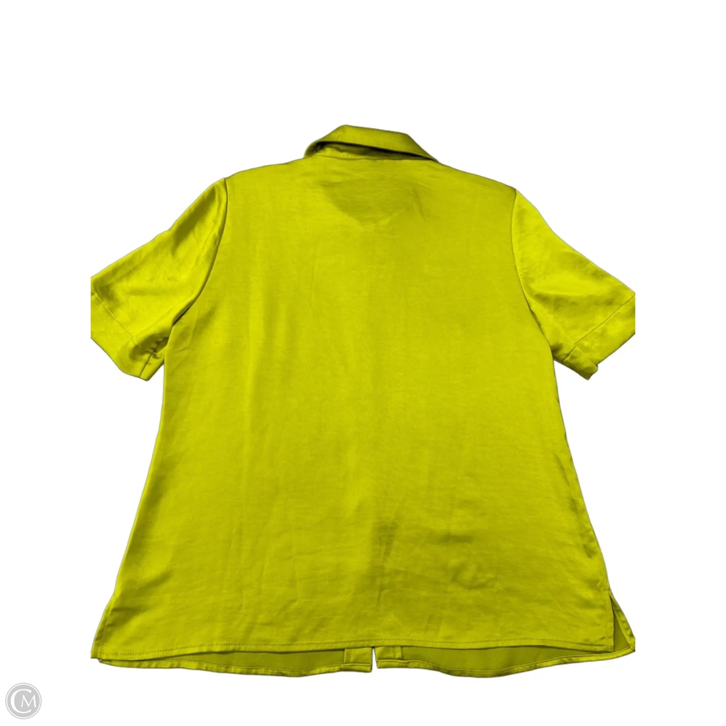 Top Short Sleeve By Cece In Green, Size: M
