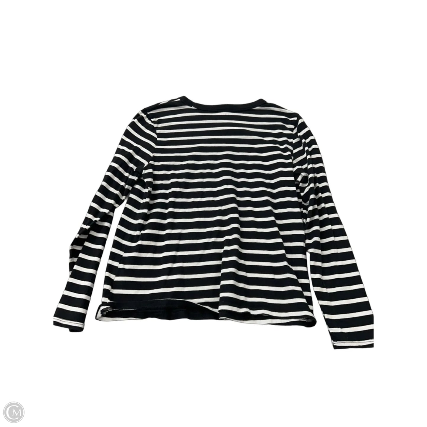 Top Long Sleeve By Old Navy In Striped Pattern, Size: M
