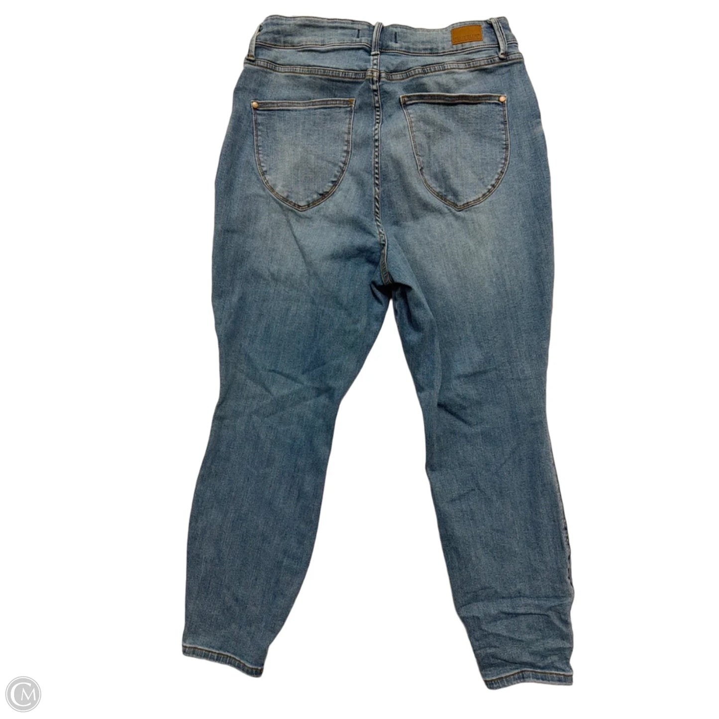 Jeans Skinny By Judy Blue In Blue Denim, Size: 16