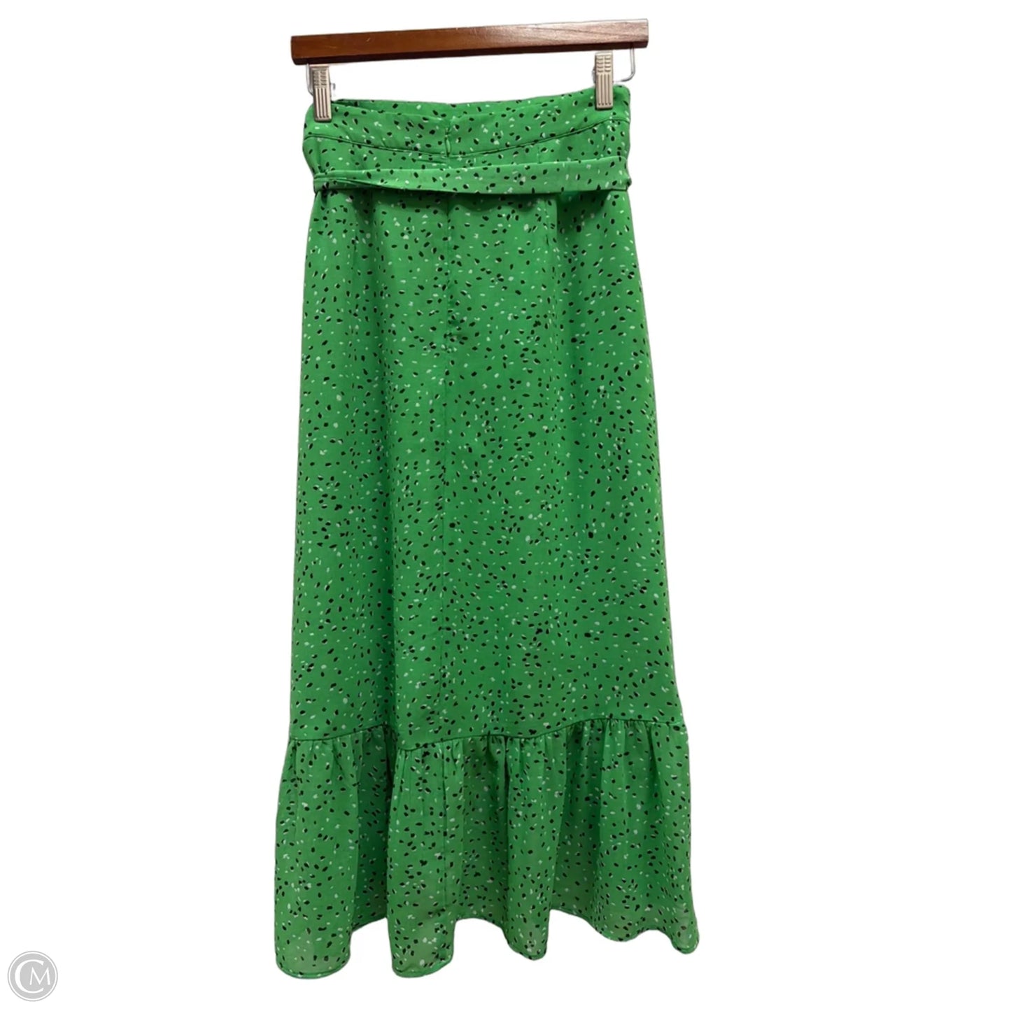 Skirt Maxi By Ann Taylor In Green, Size: S