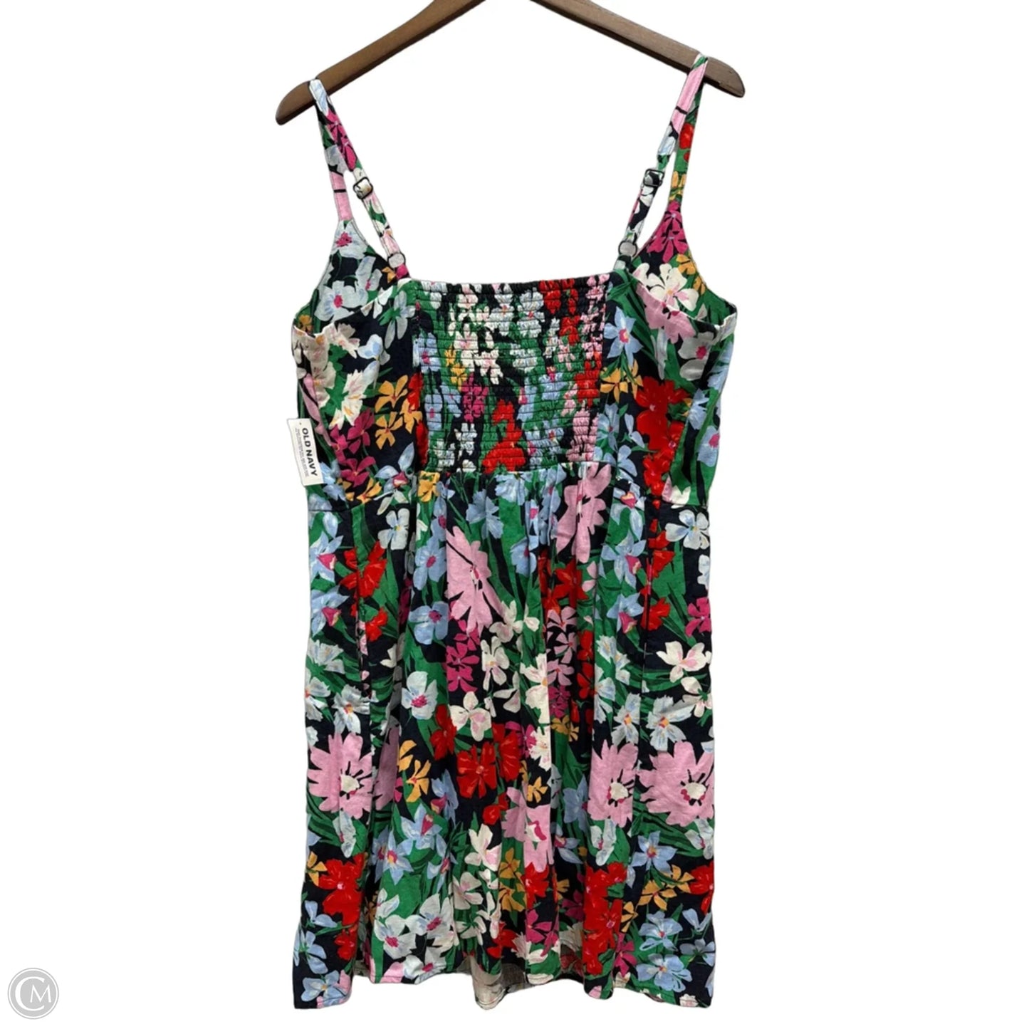 Dress Casual Short By Old Navy In Floral Print, Size: Xl