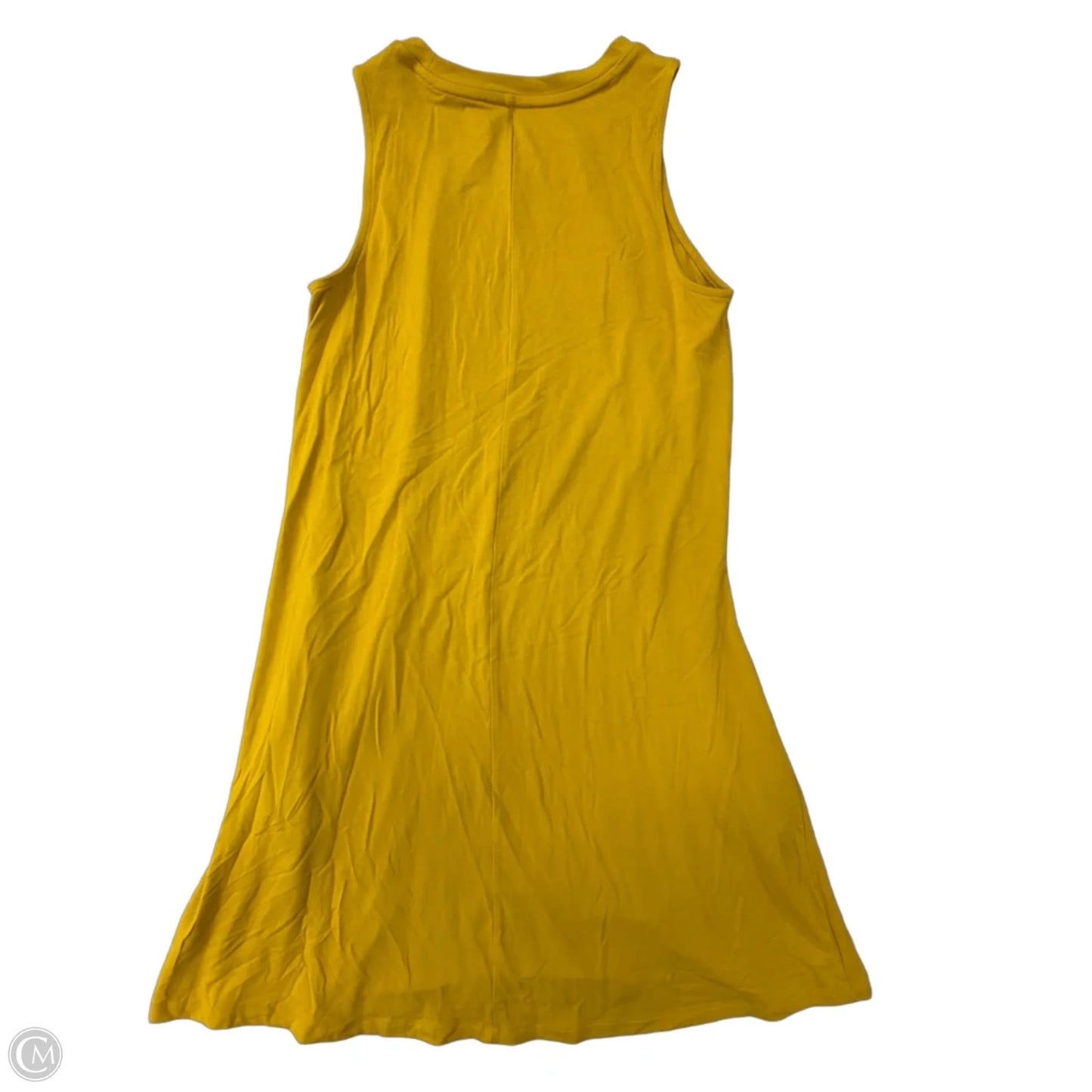 Dress Casual Short By Time And Tru In Yellow, Size: S