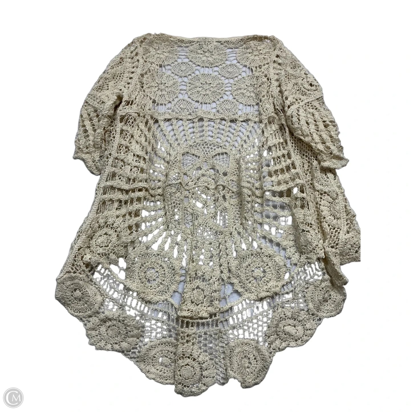 Kimono By Nina Leonard In Cream, Size: Xl