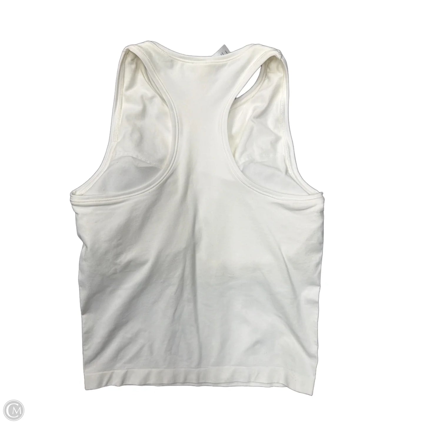 Athletic Tank Top By Yogalicious In White, Size: M