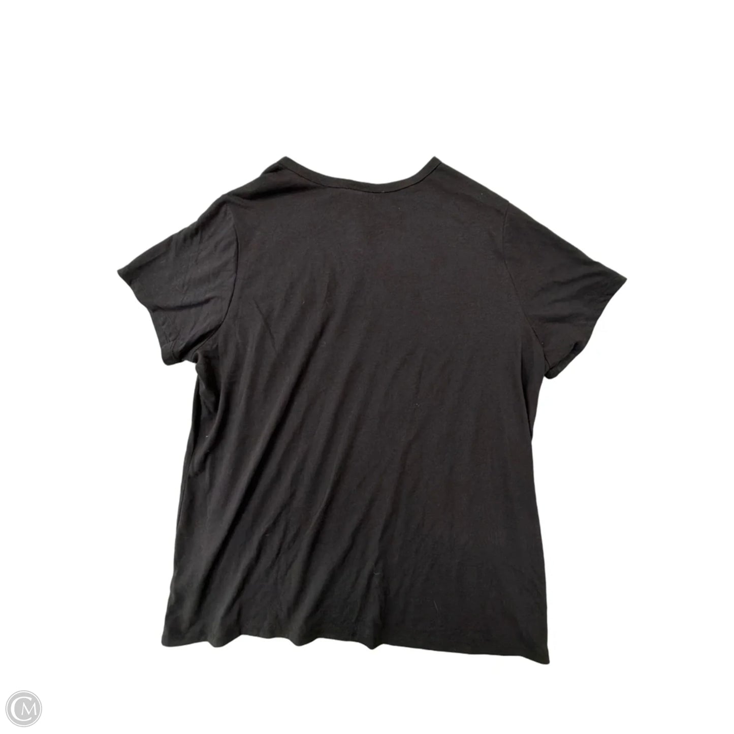 Top Short Sleeve By Torrid In Black, Size: 2x
