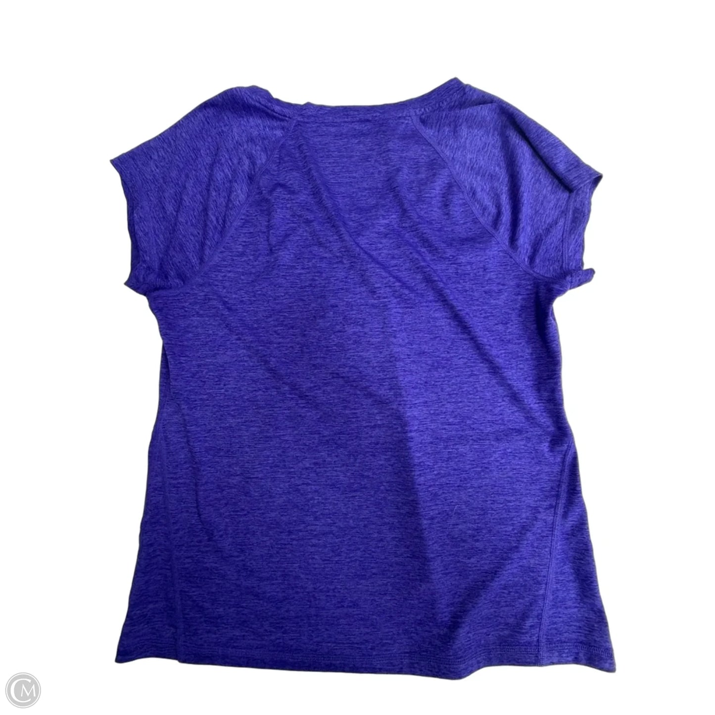 Athletic Top Short Sleeve By Ideology In Blue, Size: L