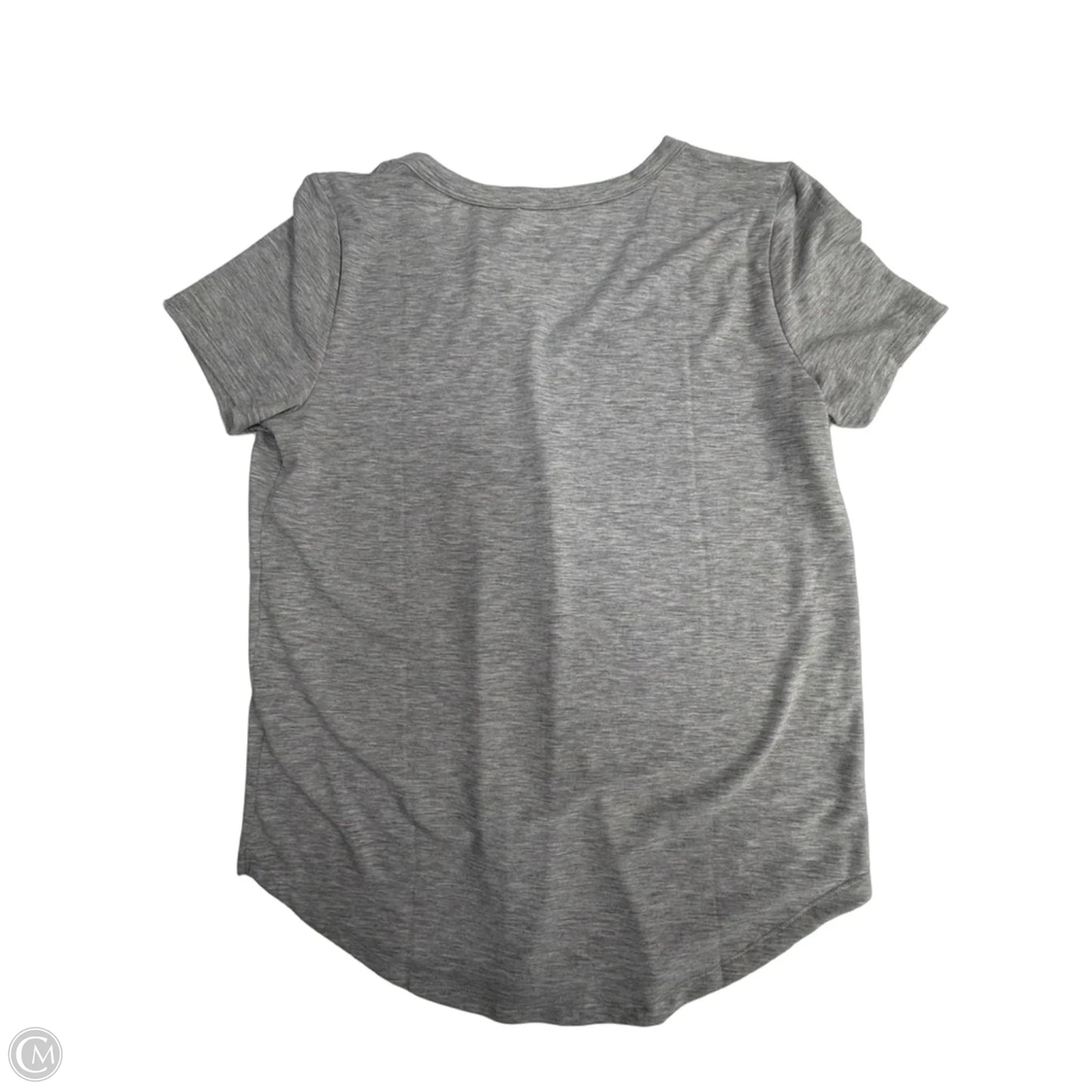 Top Short Sleeve Basic By So In Grey, Size: M