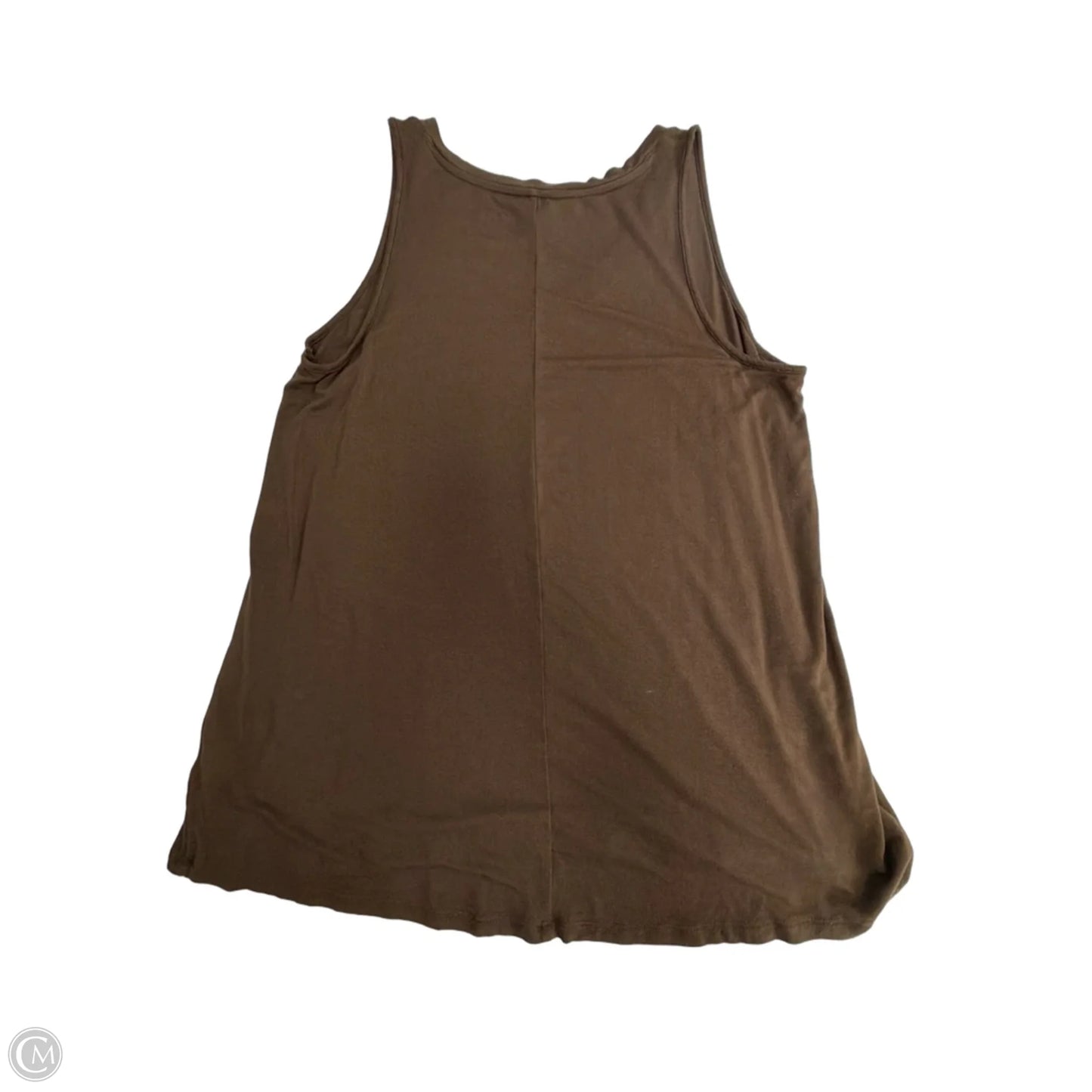 Top Sleeveless By Time And Tru In Brown, Size: S