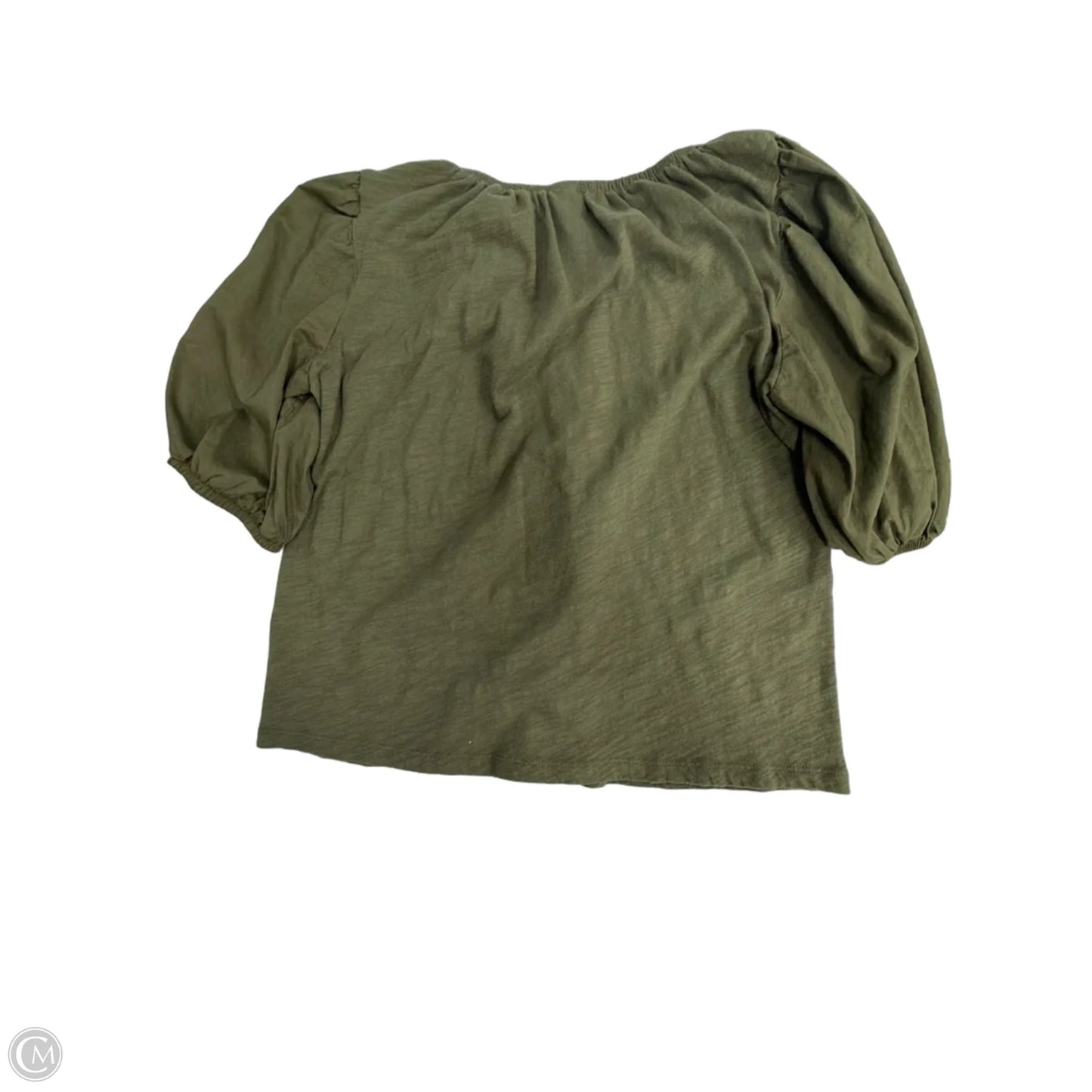 Top Short Sleeve By Old Navy In Green, Size: S