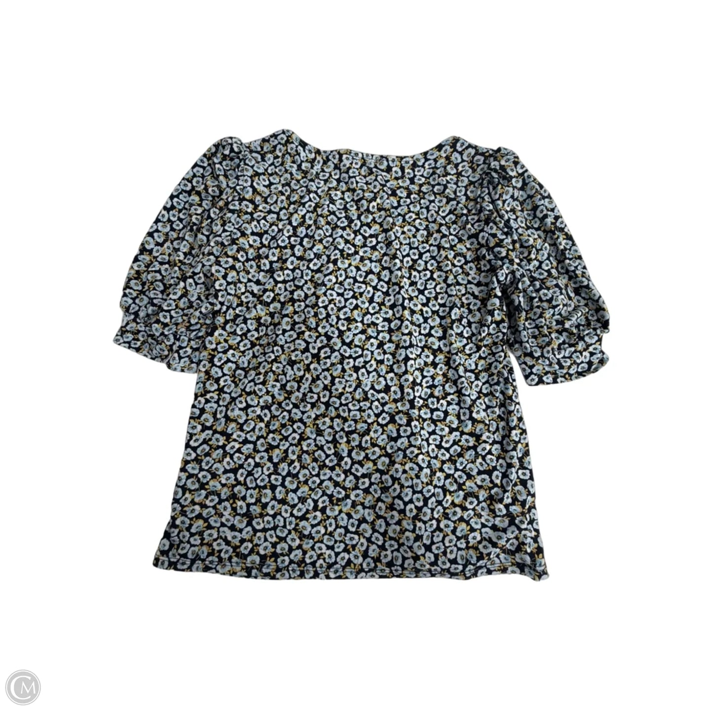 Top Short Sleeve By Cece In Floral Print, Size: S