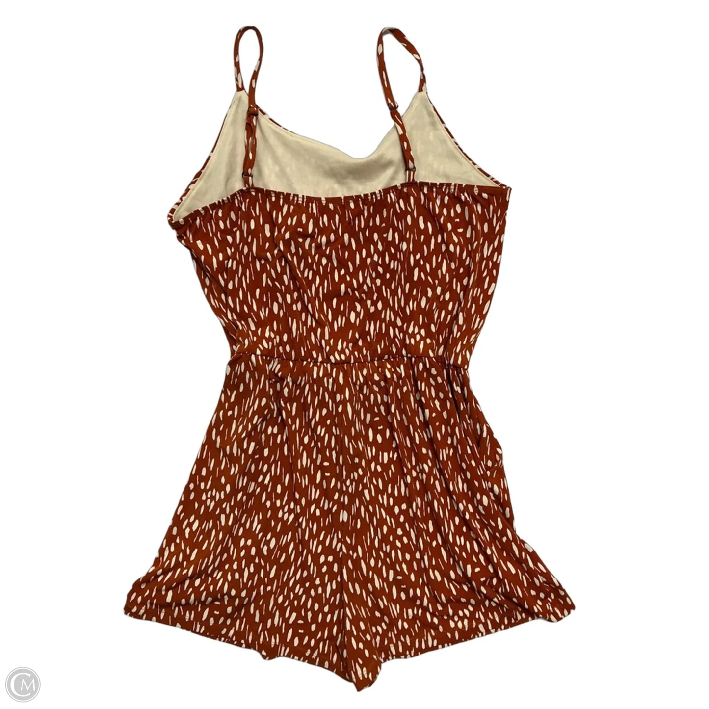 Romper By Kaileigh In Orange, Size: L
