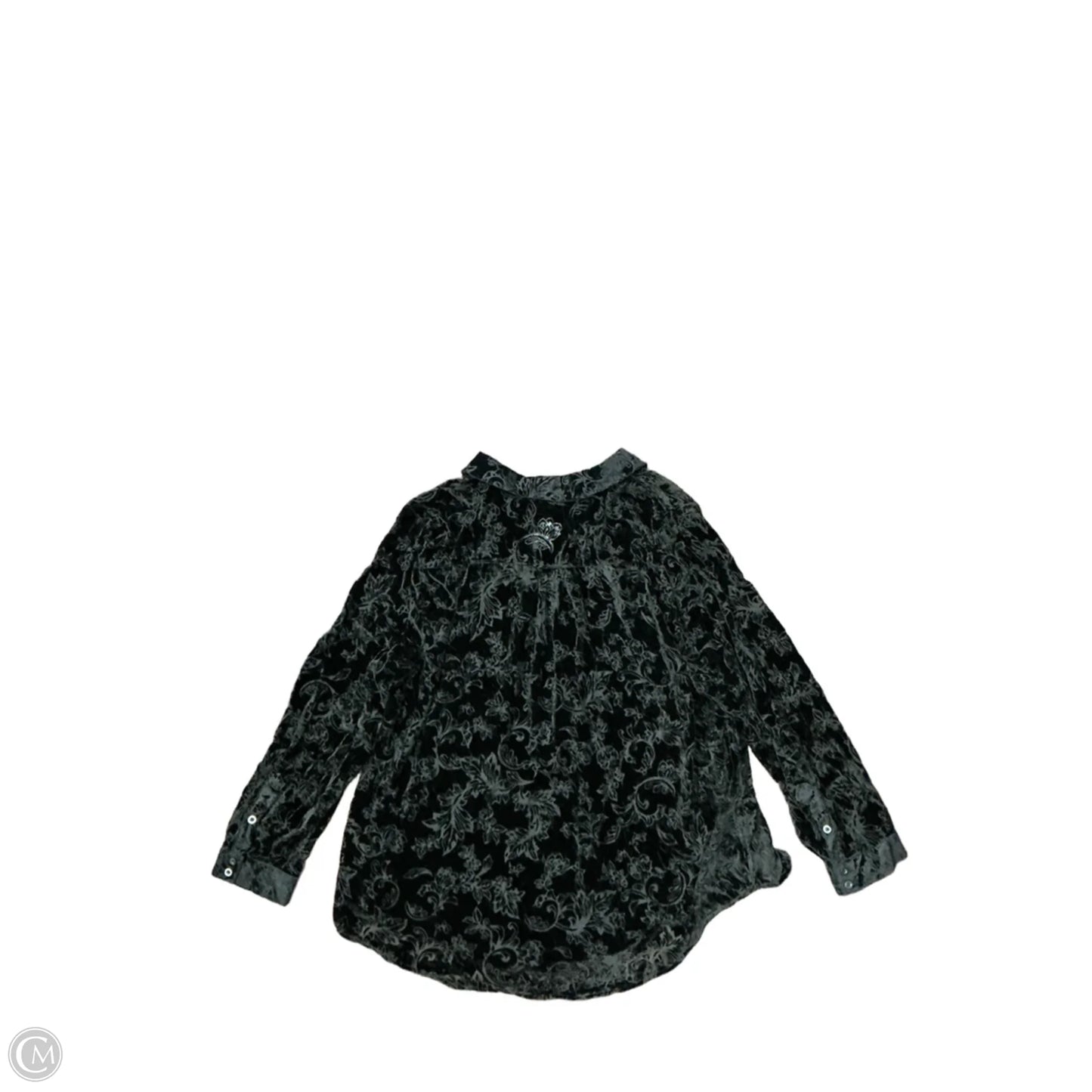 Top Long Sleeve By Torrid In Black, Size: 2x