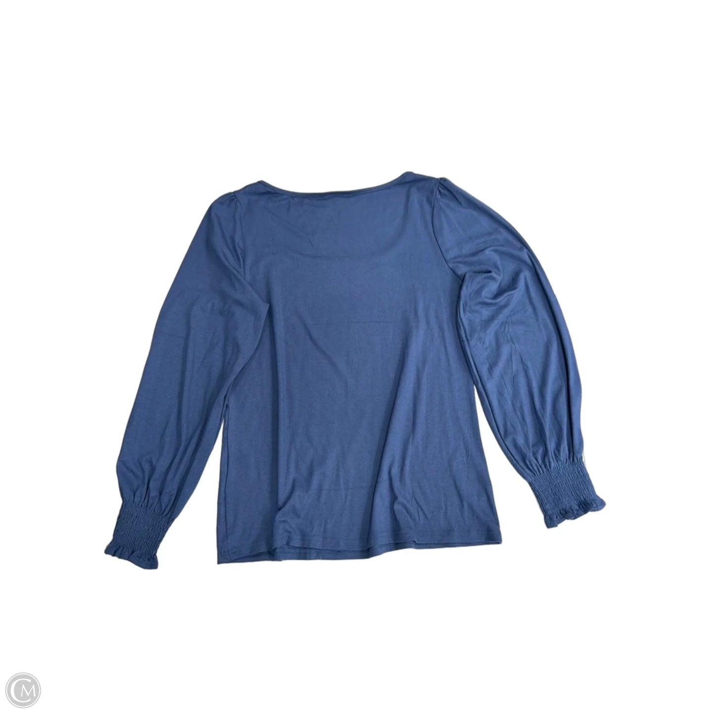 Top Long Sleeve By Clothes Mentor In Blue, Size: 1x