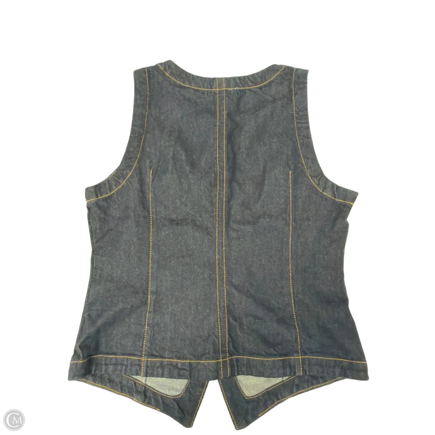 Vest Other By Antonio Melani In Blue Denim, Size: Xl
