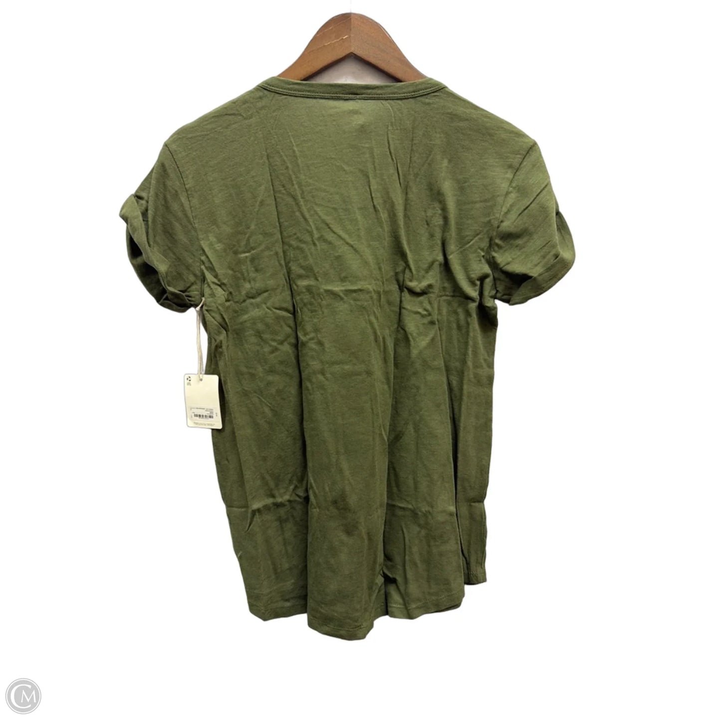 Top Short Sleeve Basic By Ana In Green, Size: M