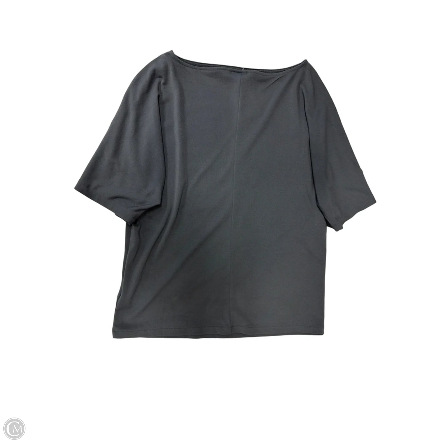 Top Short Sleeve Basic By H&m In Grey, Size: Xs