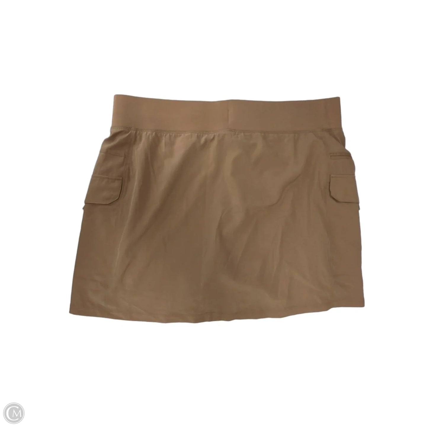 Athletic Skort By Zero Xposure In Brown, Size: Xl