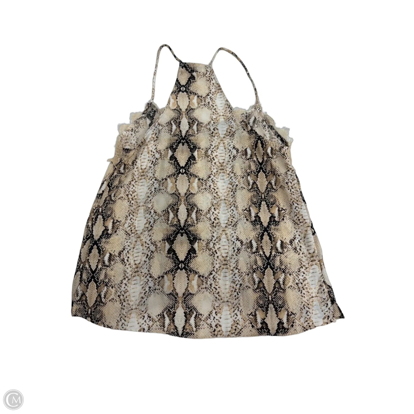 Tank Top By Clothes Mentor In Animal Print, Size: S