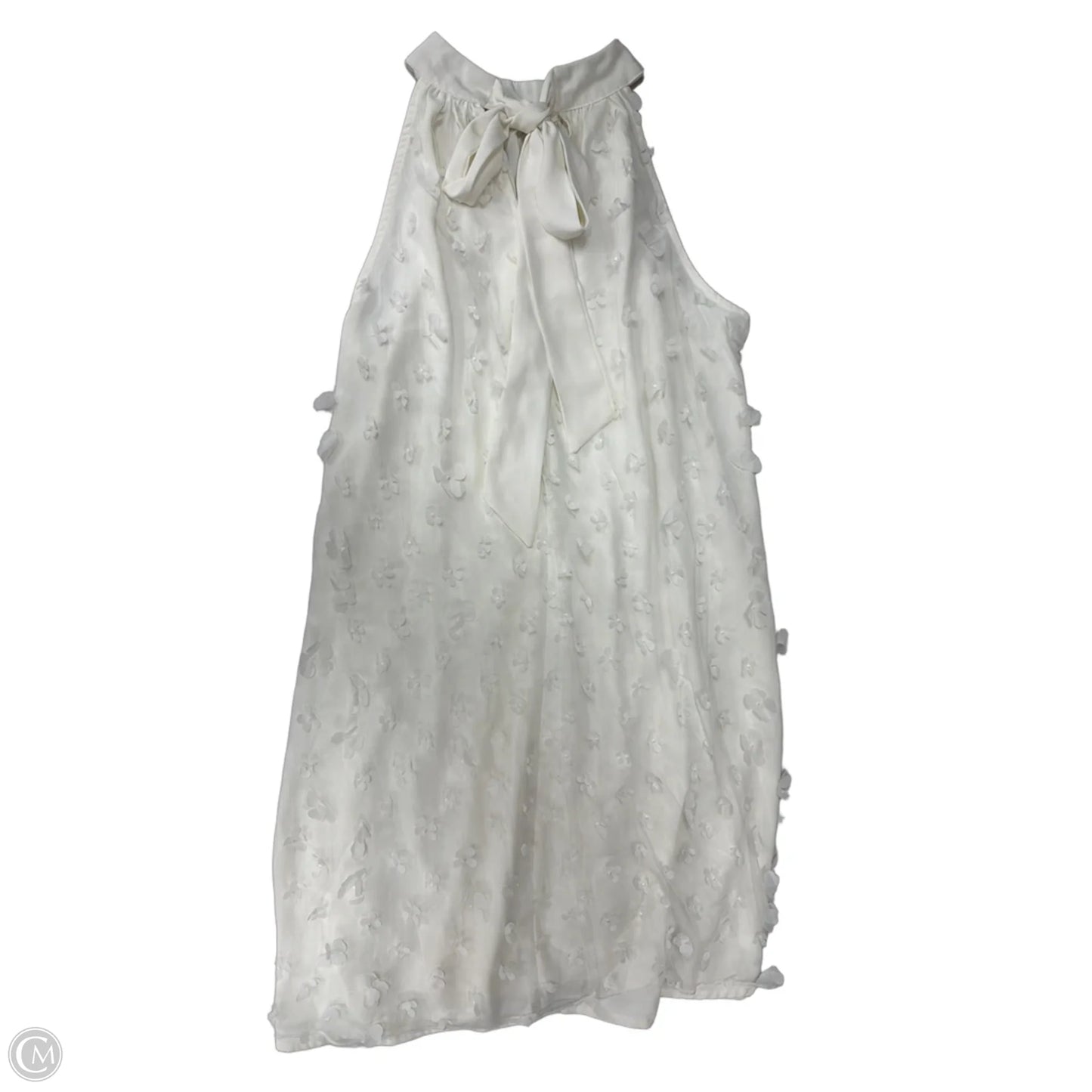Dress Party Short By Clothes Mentor In White, Size: Xl