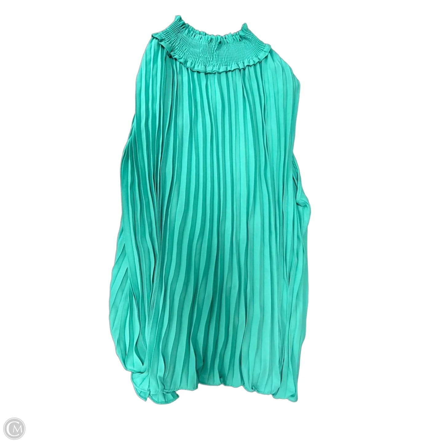 Top Sleeveless By Haptics In Green, Size: L