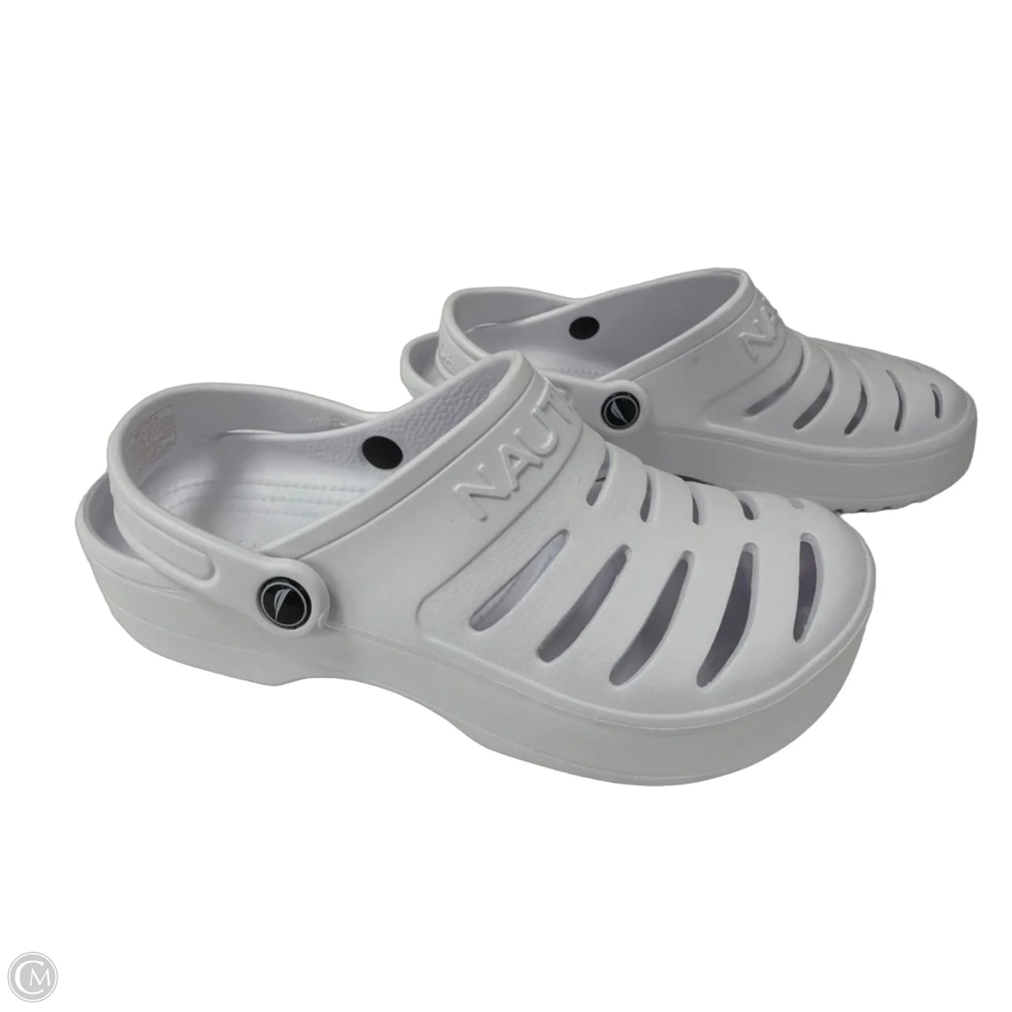 Sandals Flats By Nautica In White, Size: 9