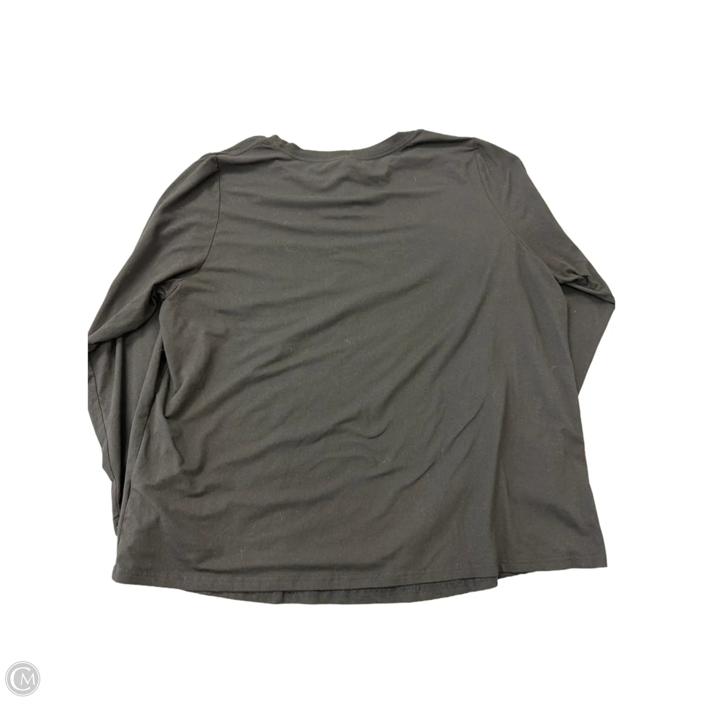 Top Long Sleeve By Shein In Black, Size: 4x