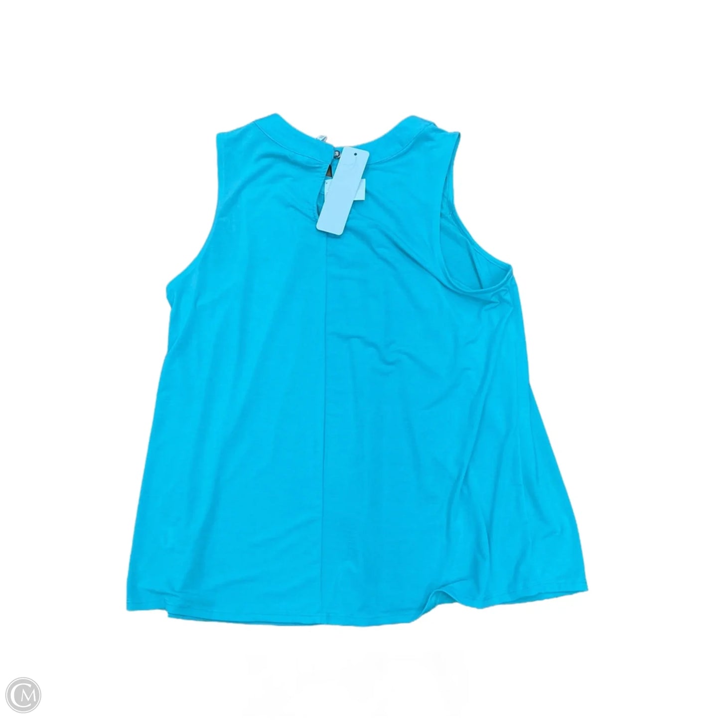 Top Sleeveless By Dear Scarlett In Blue, Size: L
