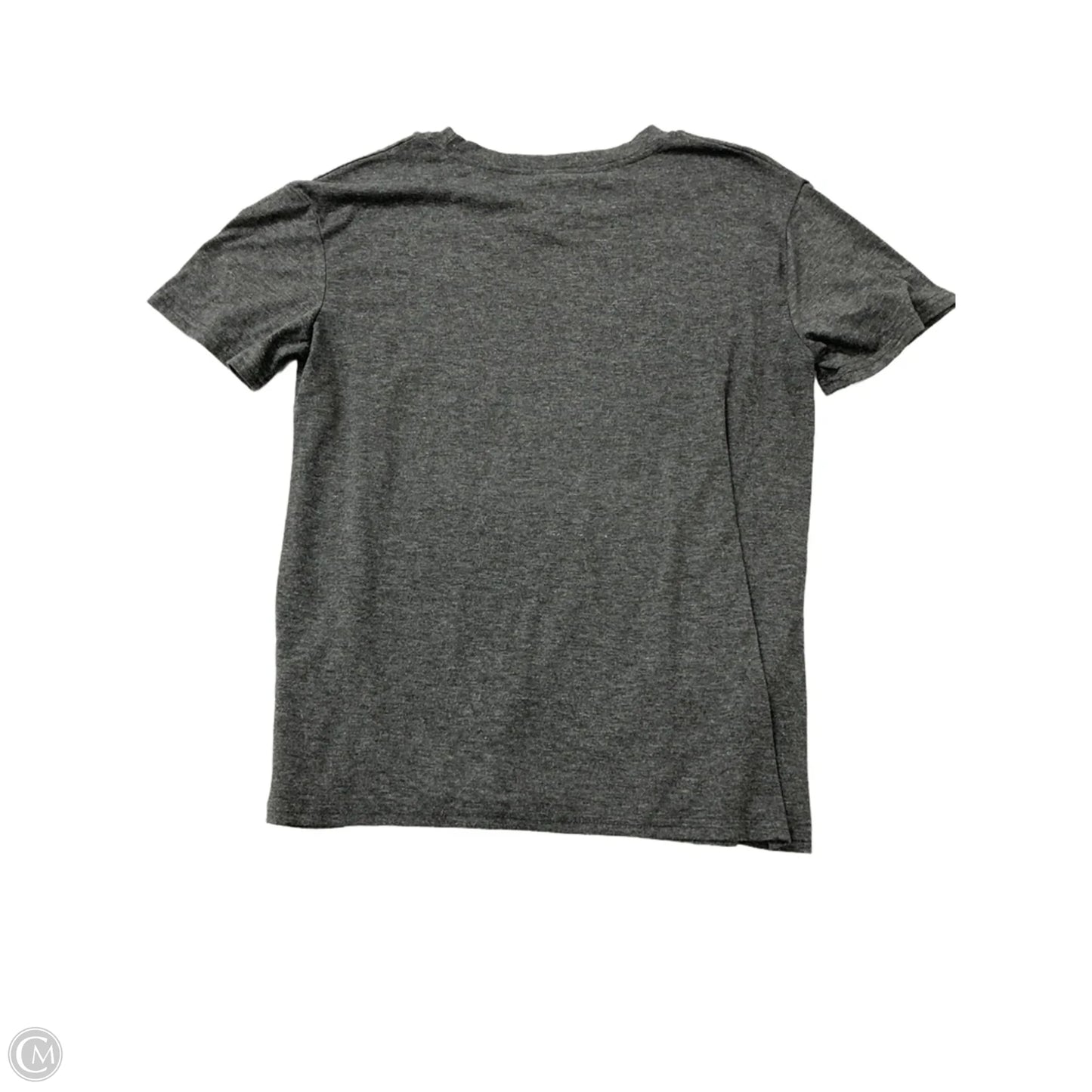 Top Short Sleeve By Clothes Mentor In Grey, Size: M