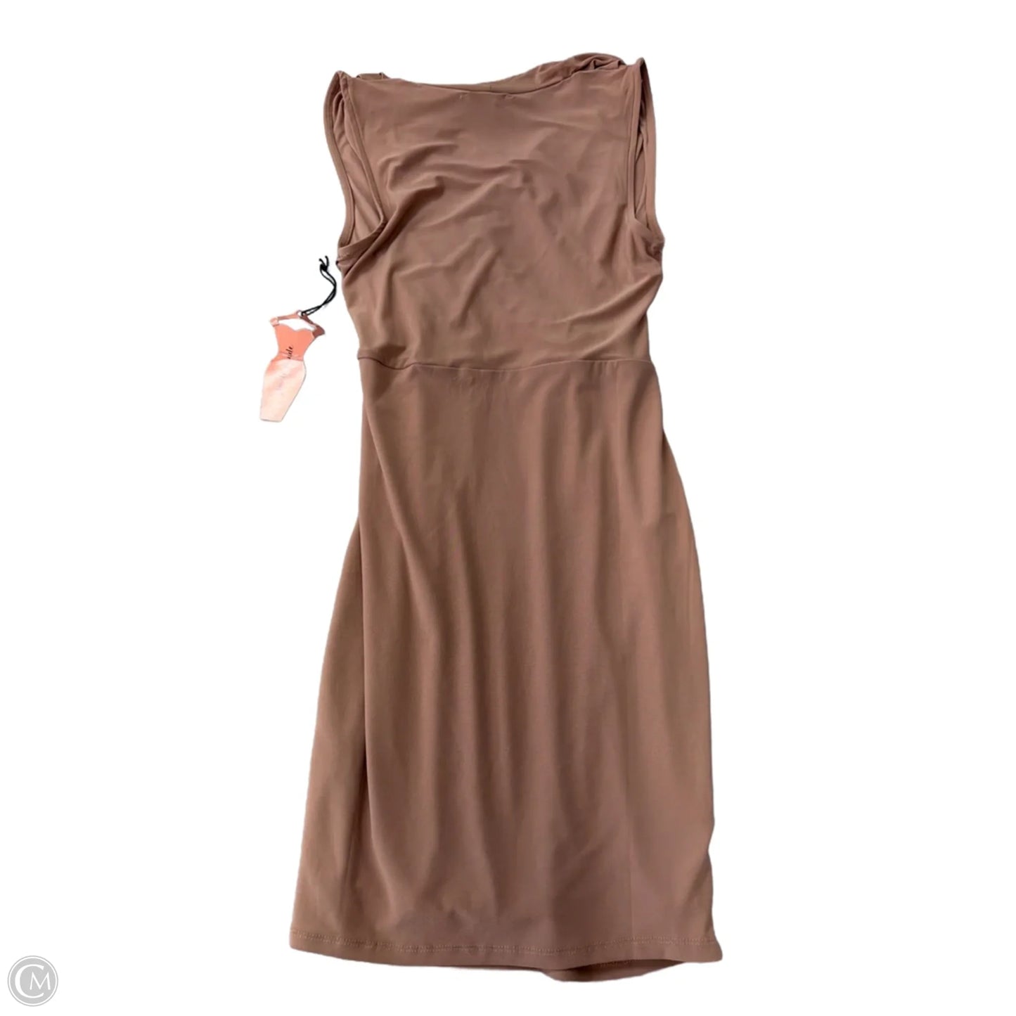 Dress Casual Short By Haute Monde In Tan, Size: S