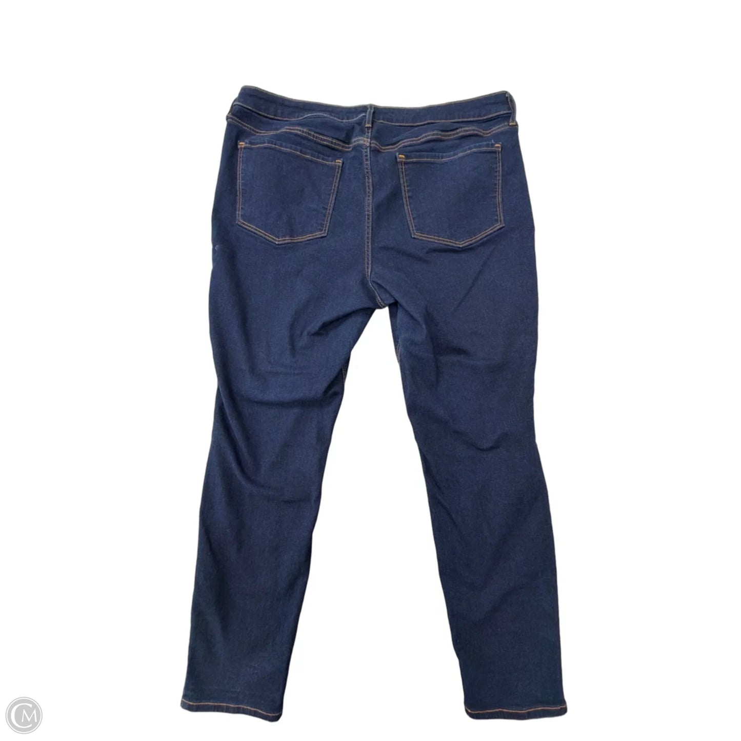 Jeans Skinny By Old Navy In Blue Denim, Size: 18