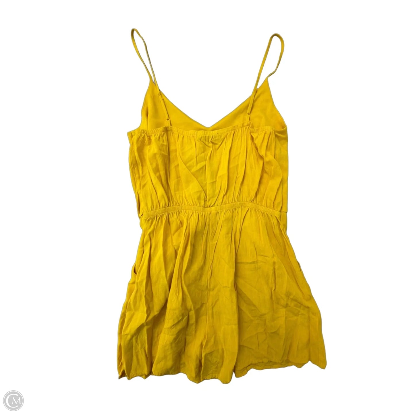 Romper By One Clothing In Yellow, Size: M