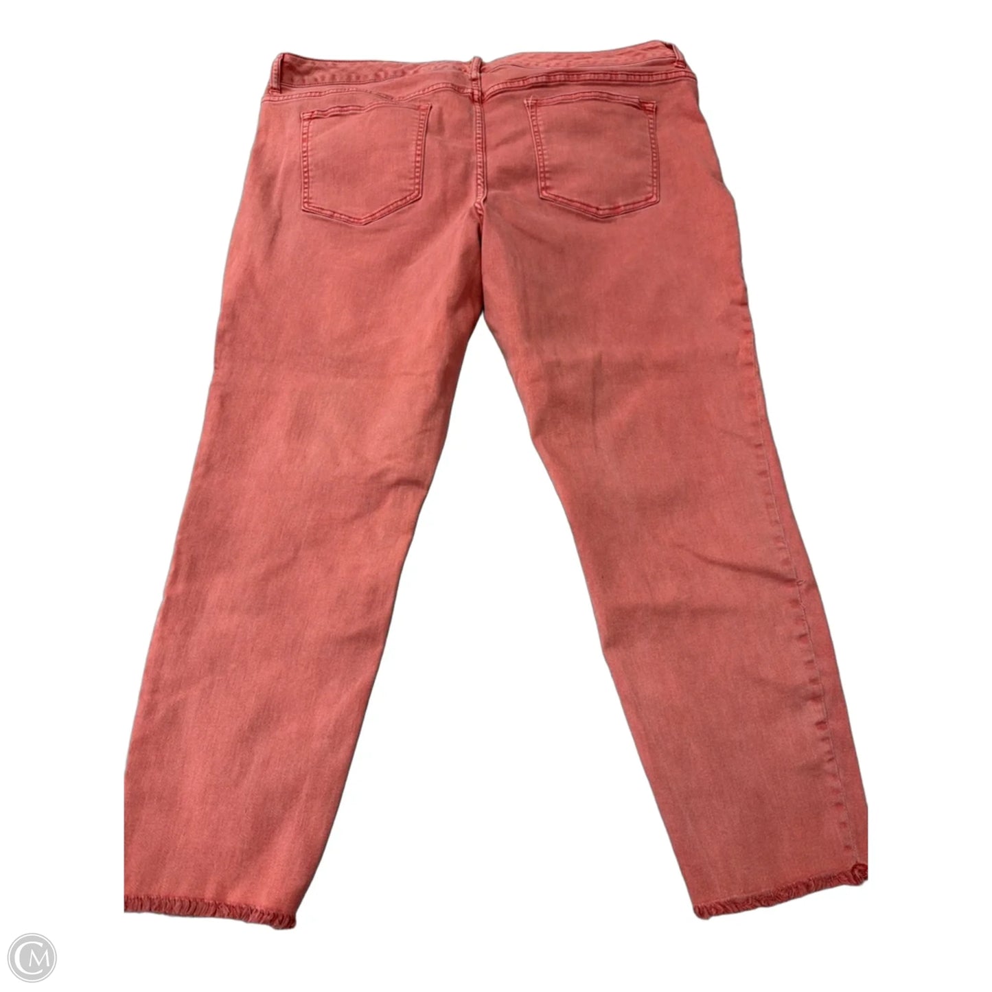 Jeans Skinny By Maurices In Pink, Size: 22