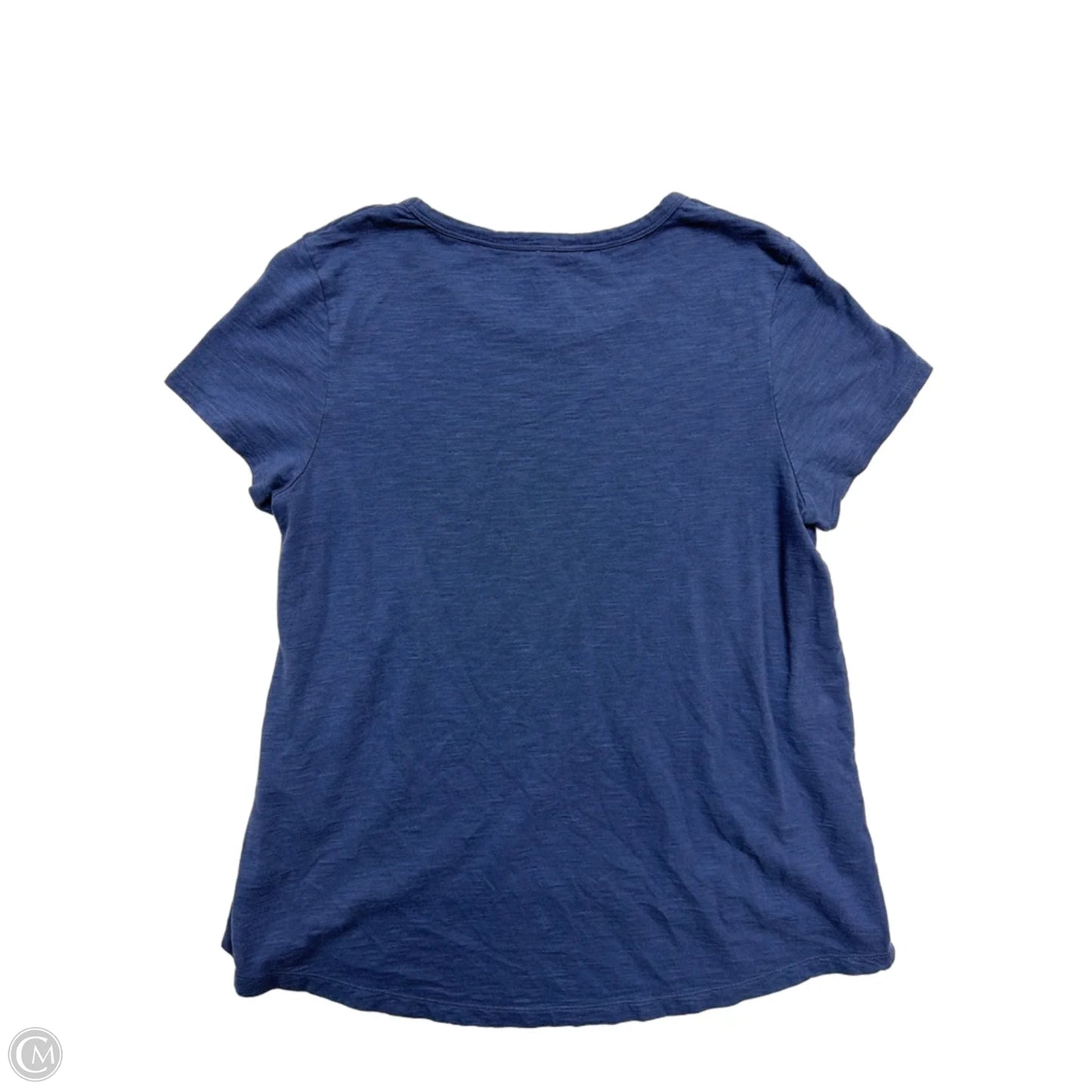 Top Short Sleeve By Chicos In Blue, Size: M