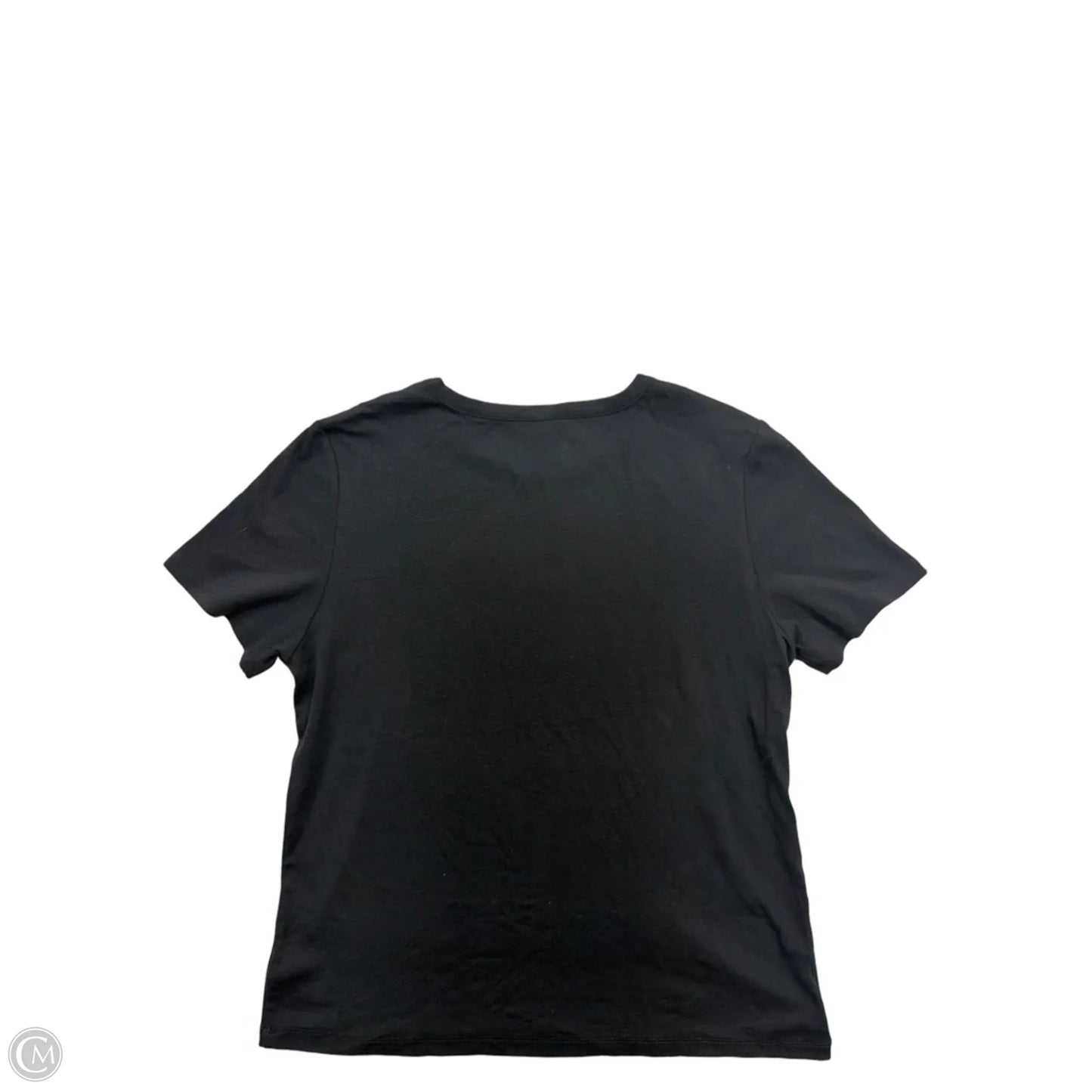 Top Short Sleeve Basic By Jones And Co In Black, Size: Xl