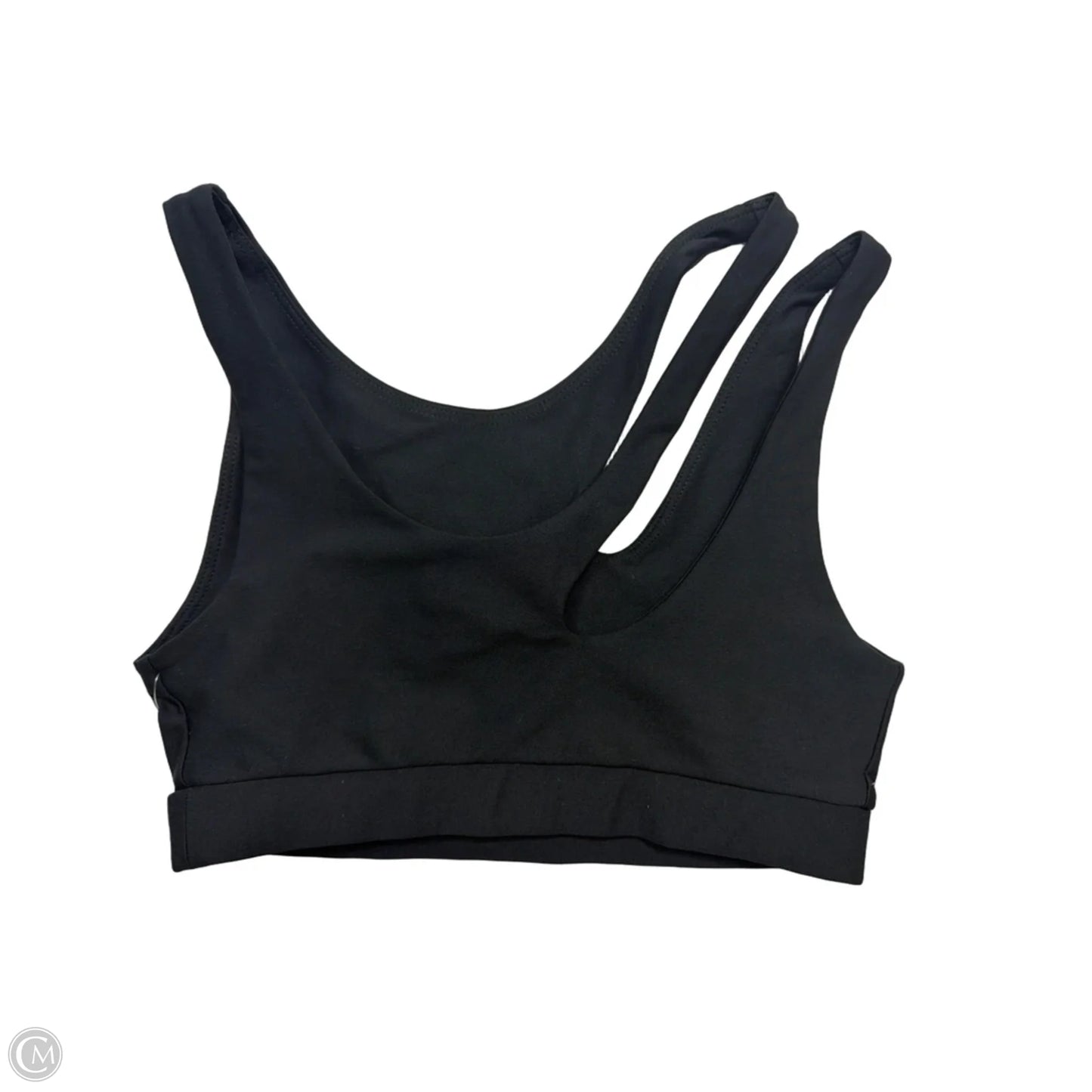 Athletic Bra By Clothes Mentor In Black, Size: S