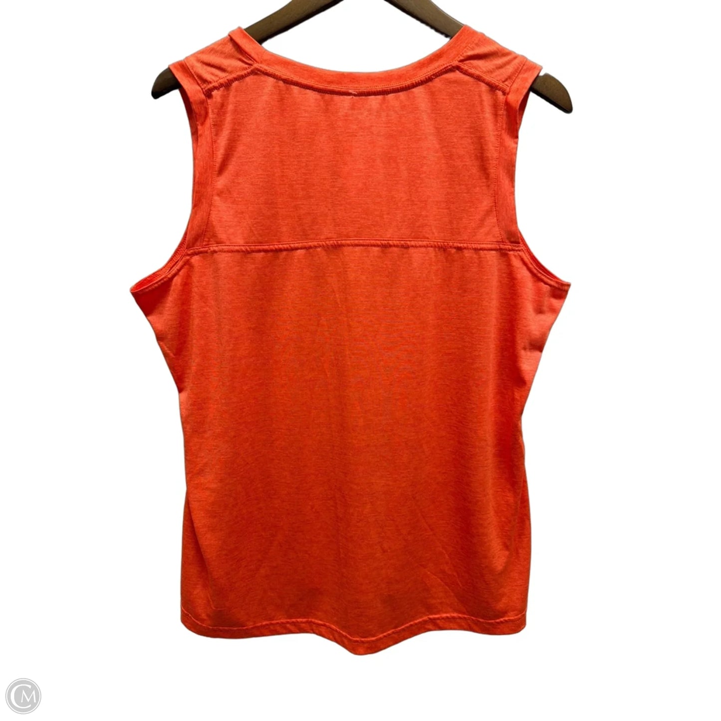 Athletic Tank Top By Athletic Works In Orange, Size: 1x