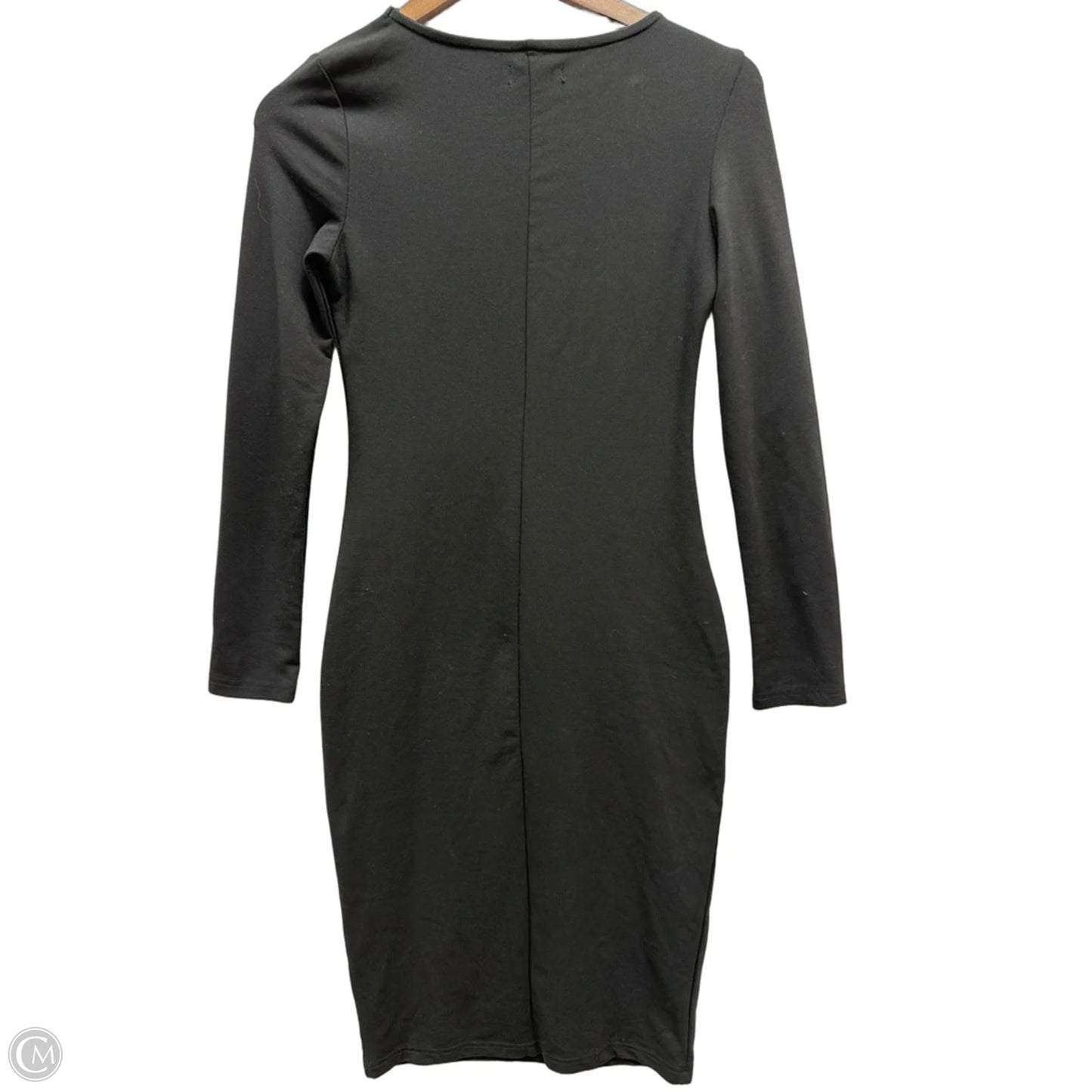 Dress Casual Midi By Clothes Mentor In Black, Size: M