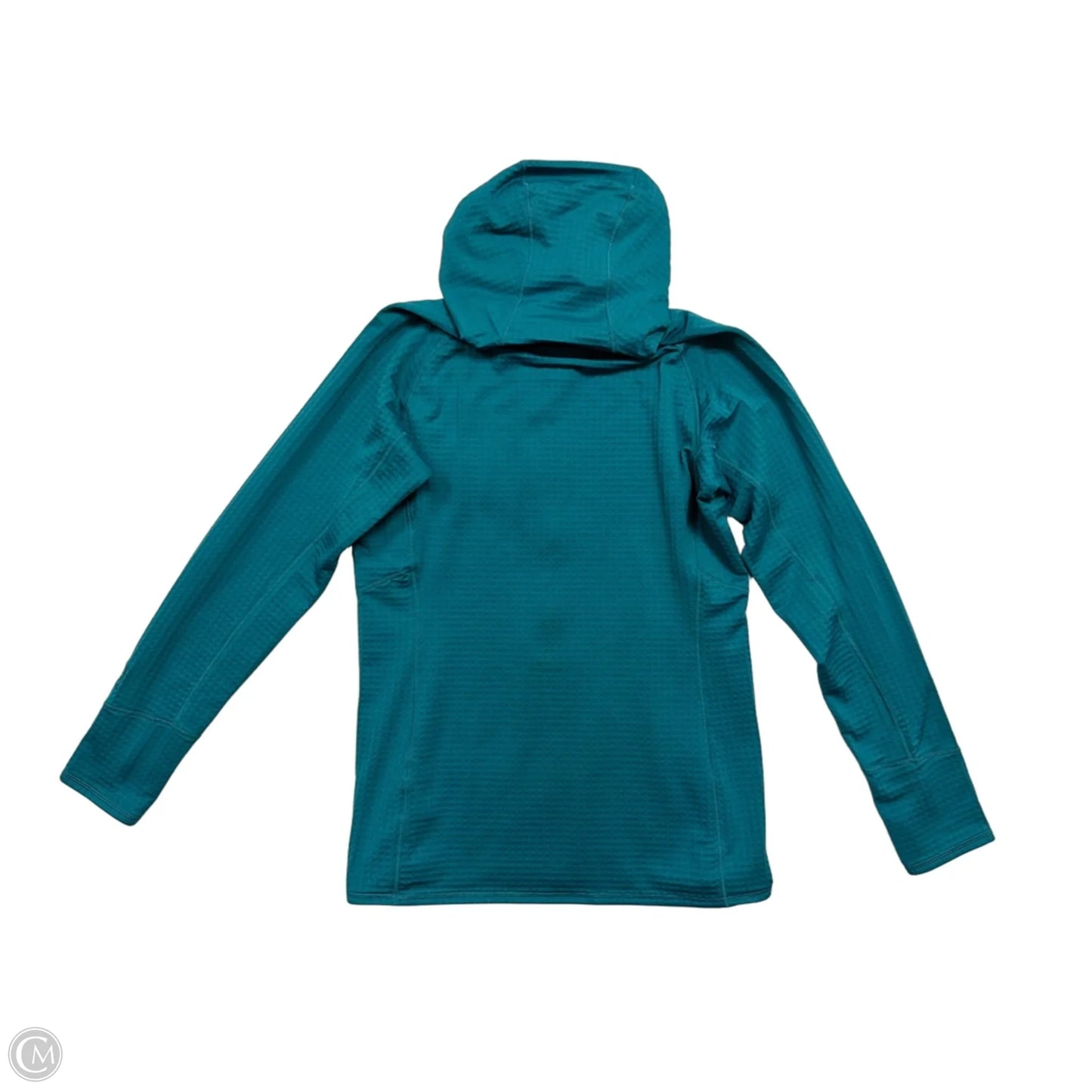 Athletic Jacket By Patagonia In Teal, Size: L